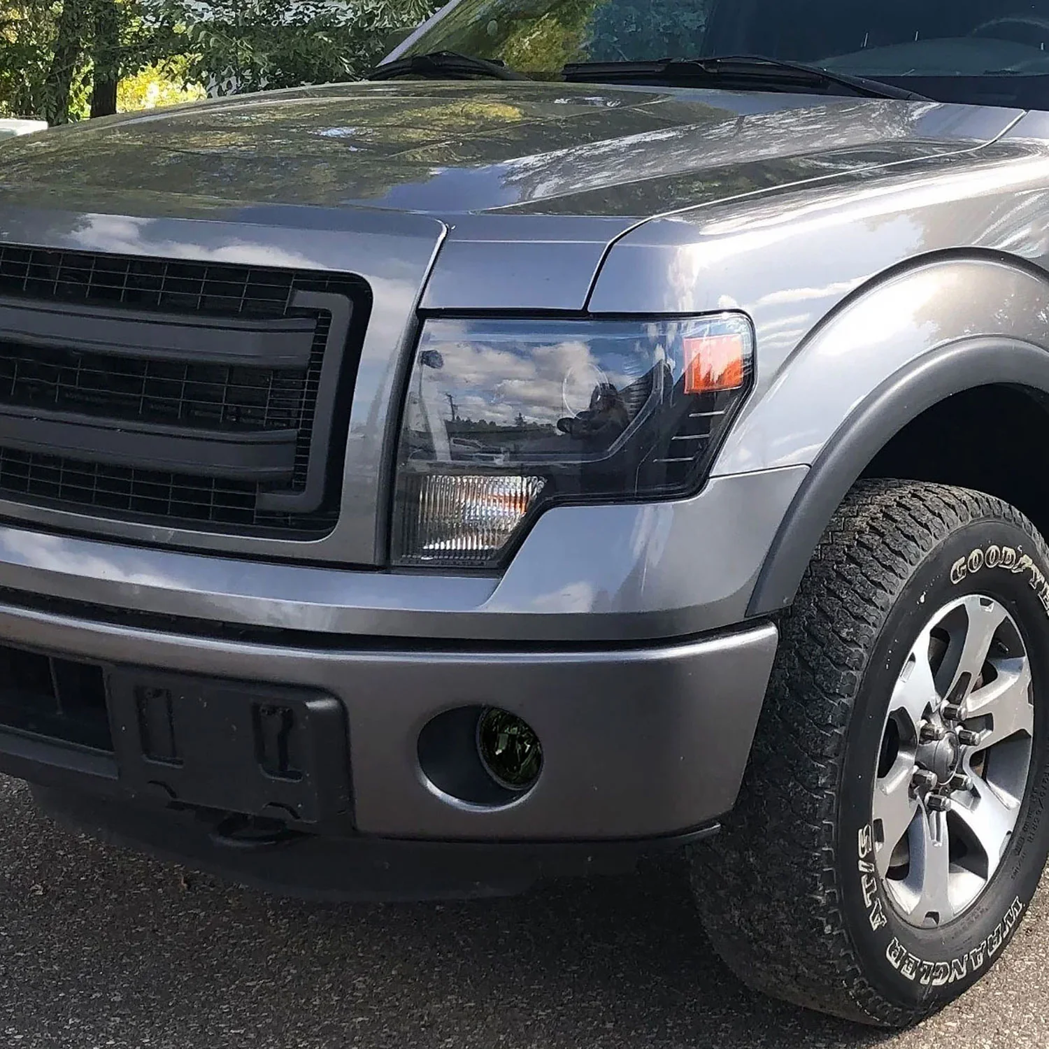 2011-2014 Ford F-150 FX2/ FX4/ King Ranch/Lariat/STX H10 Fog Lights Kit Smoke - Image 10