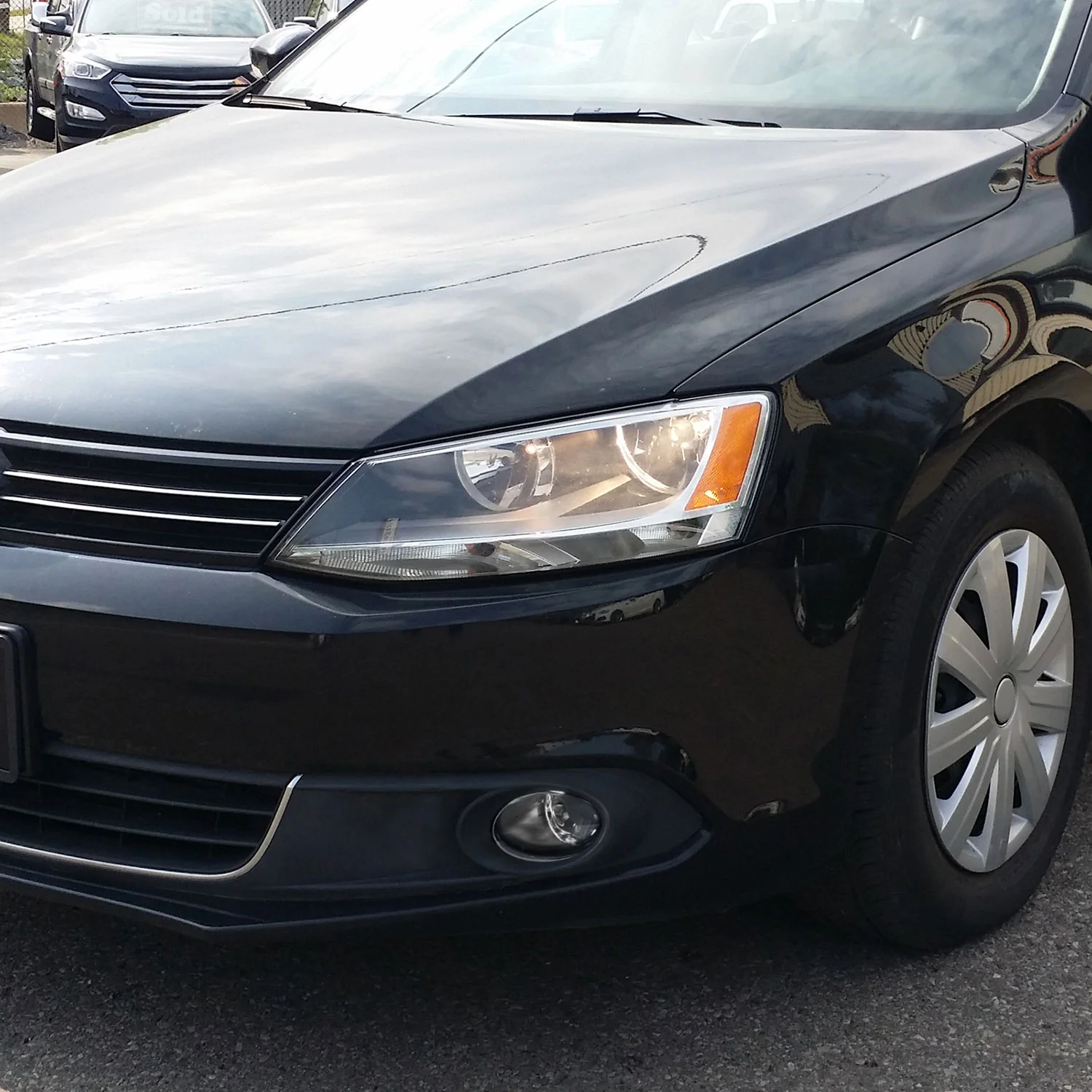 2011-2014 VW Jetta Sedan 9006 Fog Lights Kit Chrome/Clear Lens - Image 10