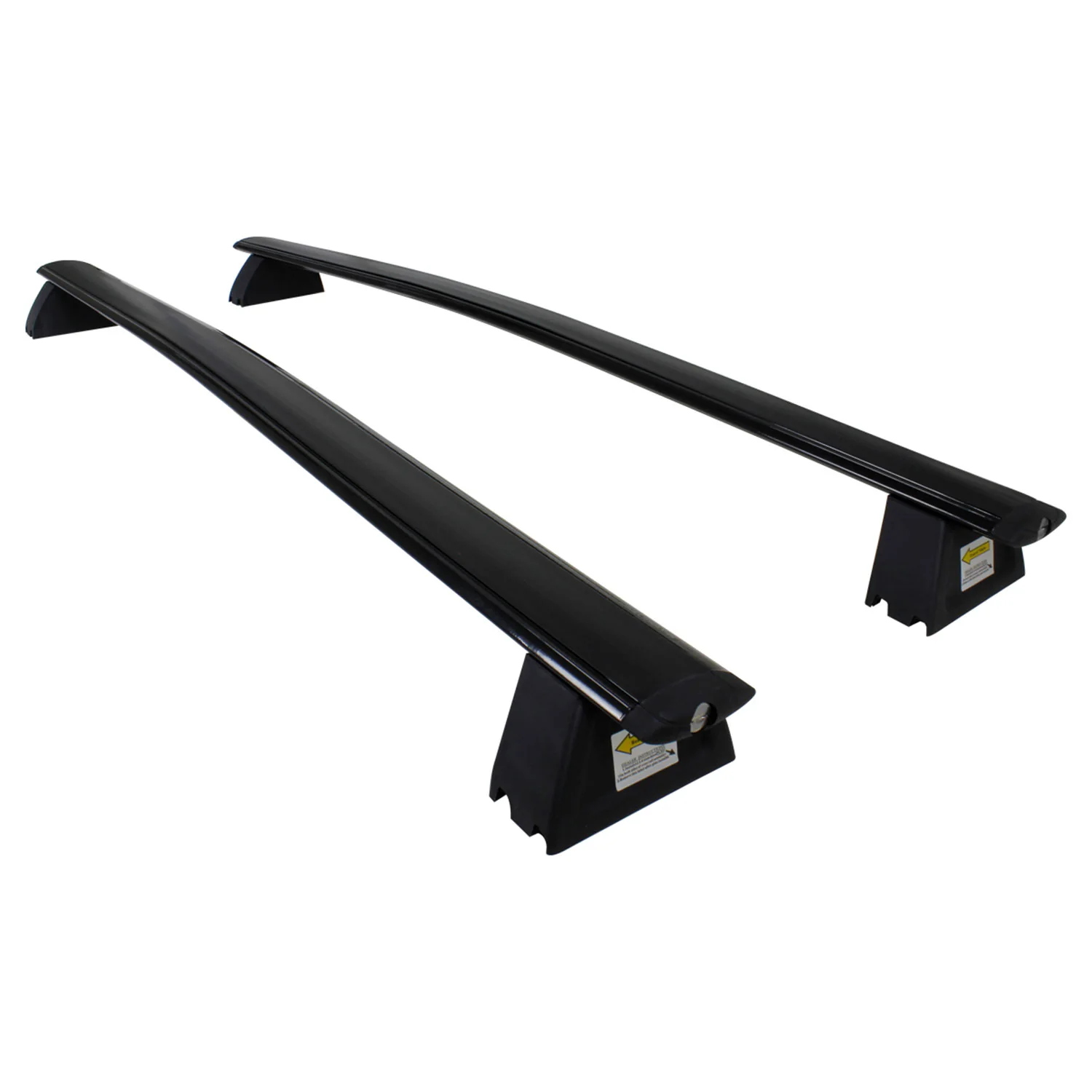 2011-2018 Jeep Grand Cherokee Aluminum Roof Rack Cross Bars Black - Image 9