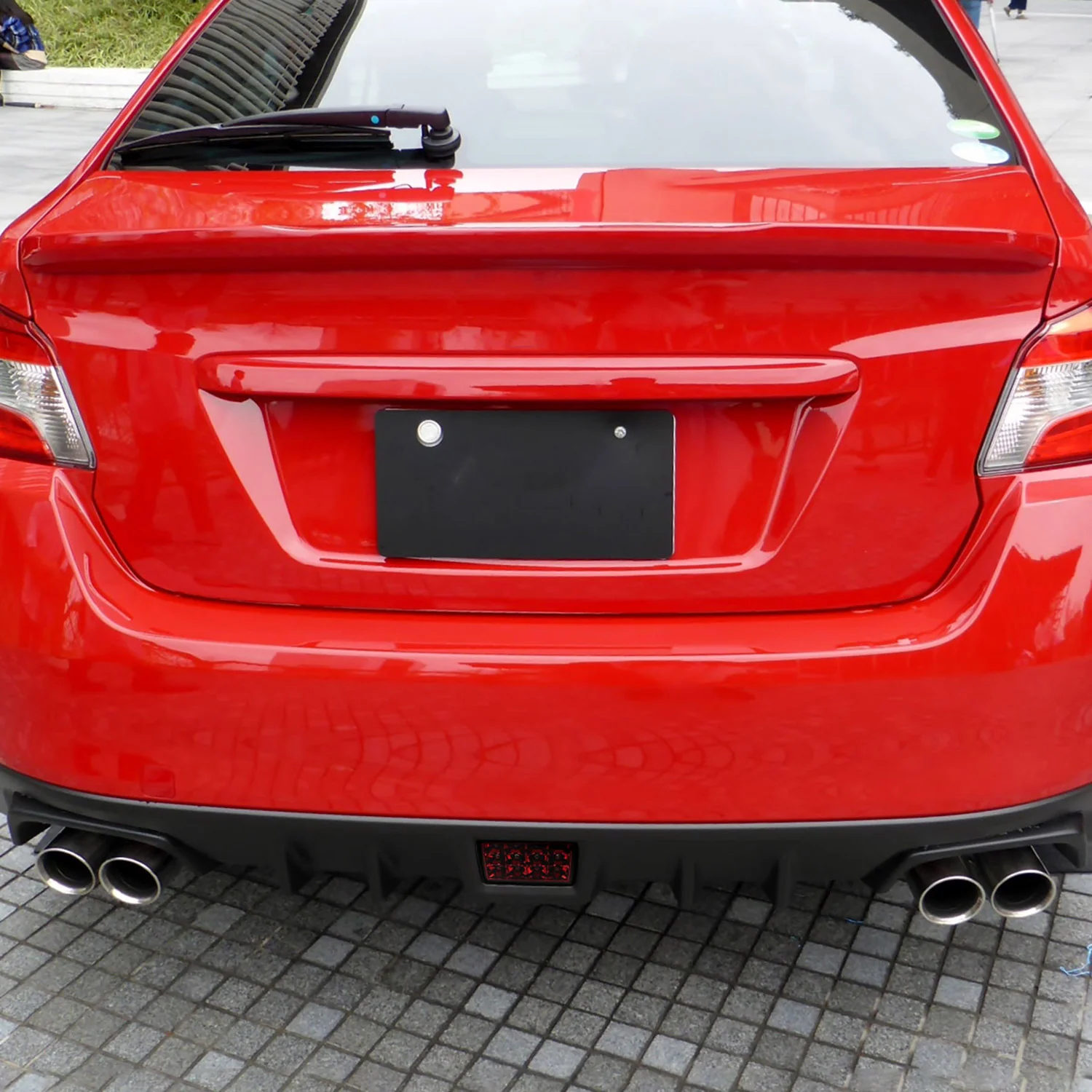 2011-2018 Subaru Impreza WRX/STI/XV Crosstrek LED 3rd Brake Light Chrome/Red - Image 10