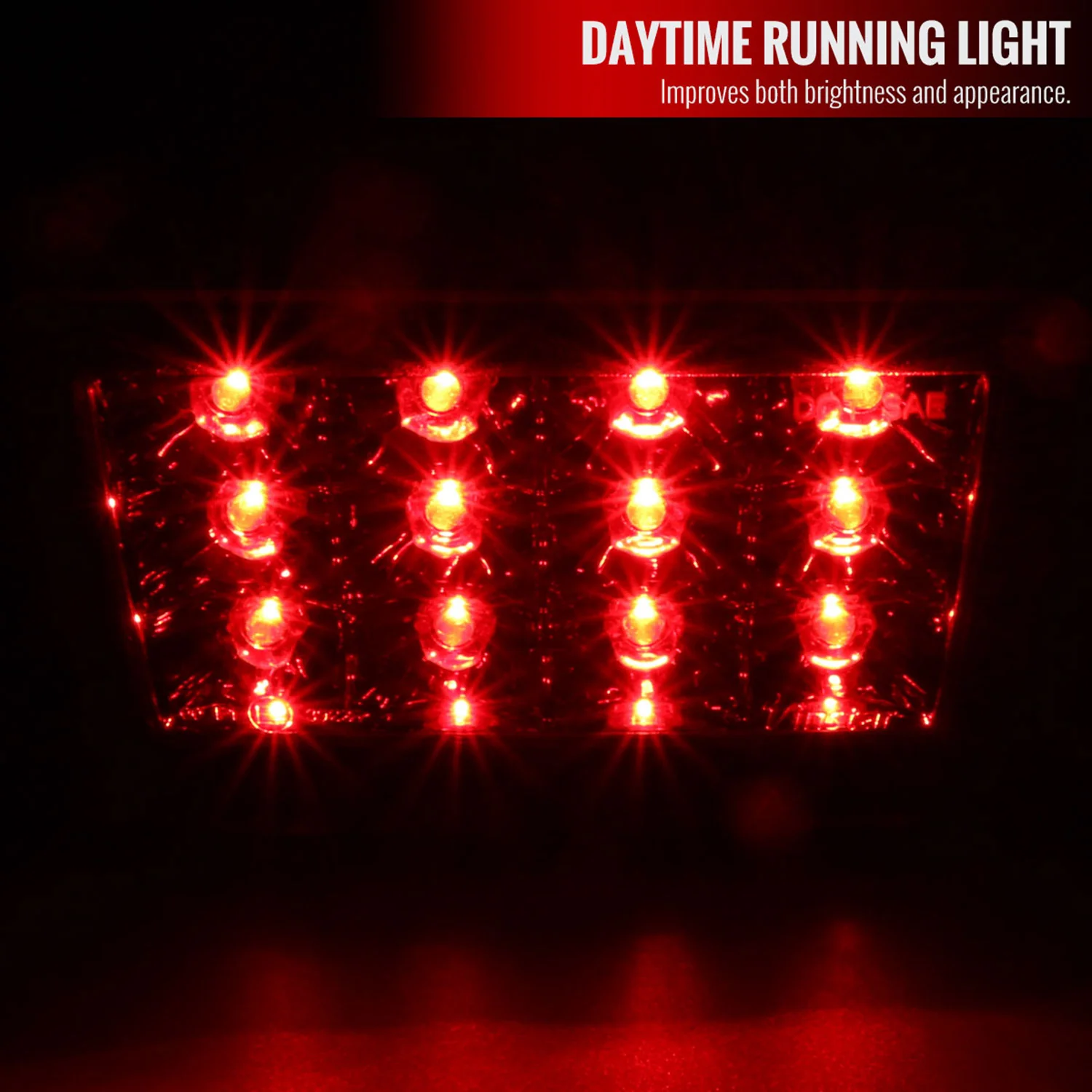 2011-2018 Subaru Impreza WRX/STI/XV Crosstrek LED 3rd Brake Light Chrome/Red - Image 3