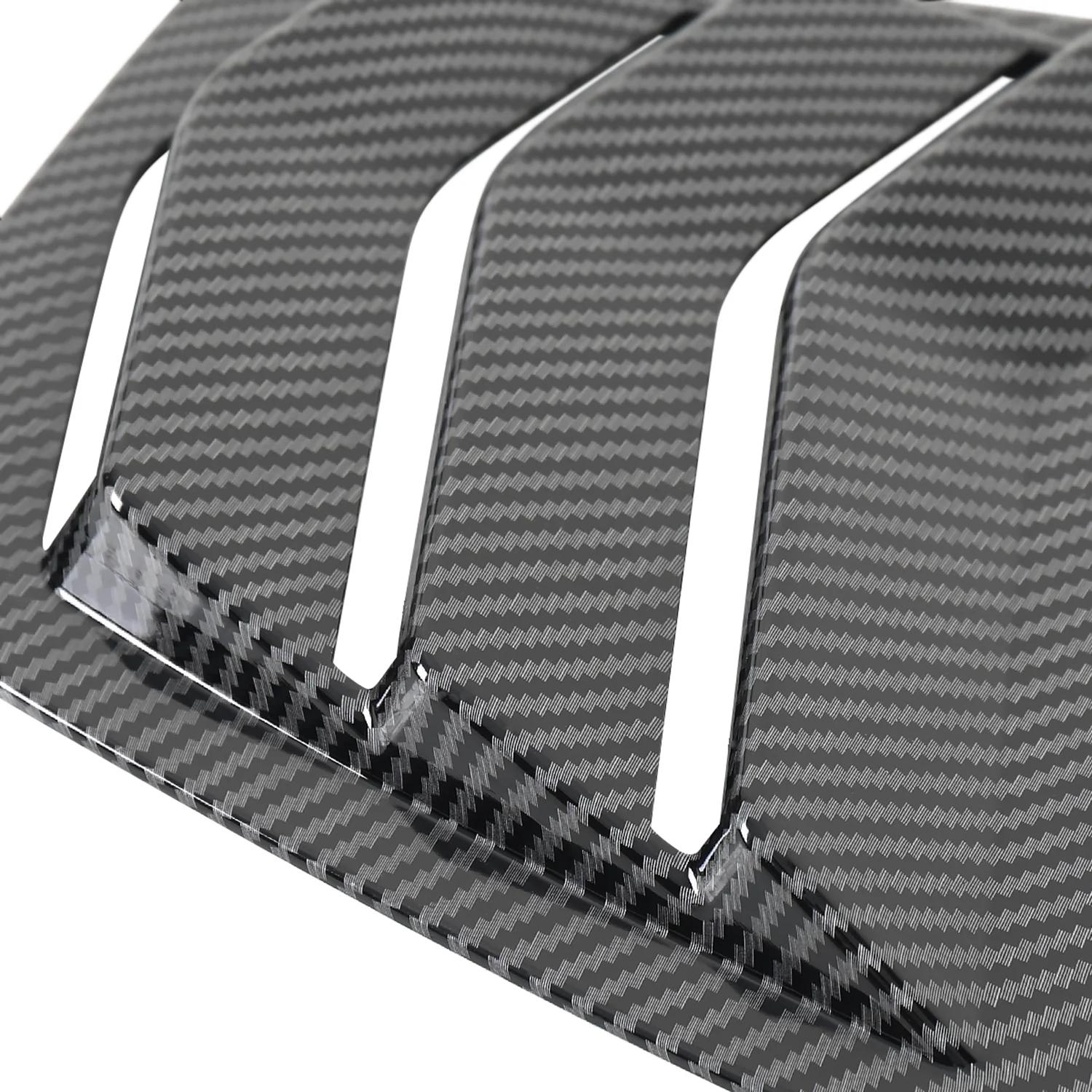 2011-2021 Dodge Charger Carbon Fiber Side Window Louvers Vent - Image 6