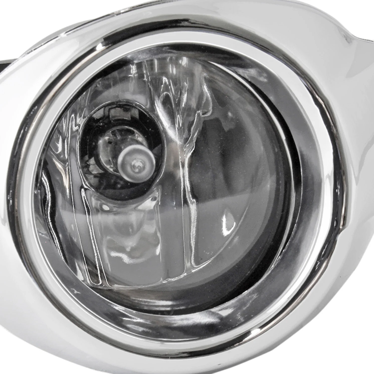2012-2014 Ford Focus H11 Fog Lights Kit Chrome Housing/Clear Lens - Image 2