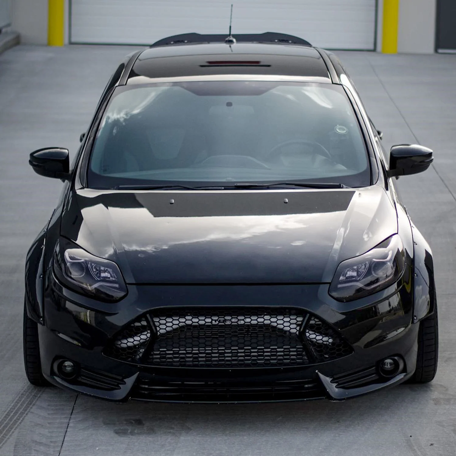2012-2014 Ford Focus Projector Headlights LED Light & Turn Signal Lights Black - Image 9
