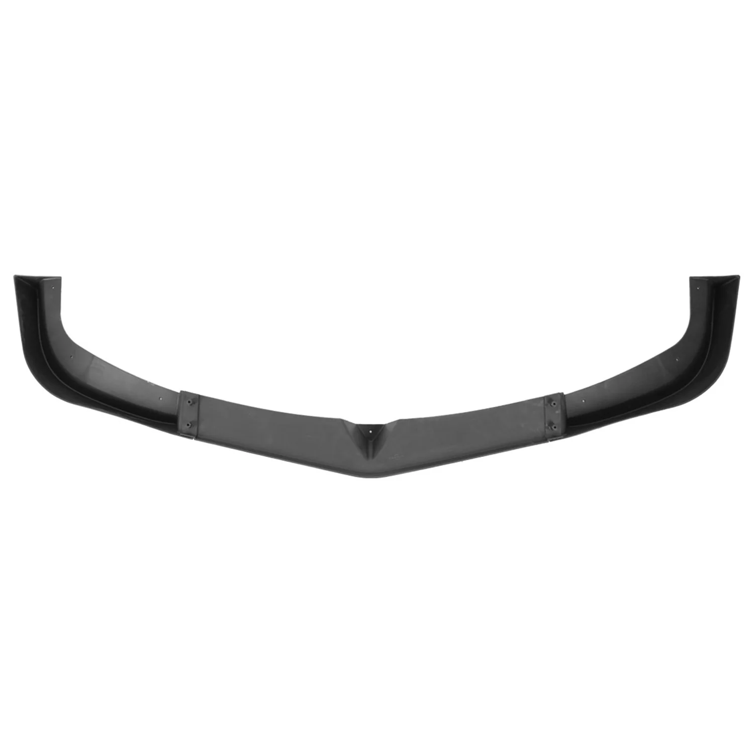 2012-2014 Mercedes Benz W204 C Class Matt Black Front Bumper Lip Splitter Kit - Image 6