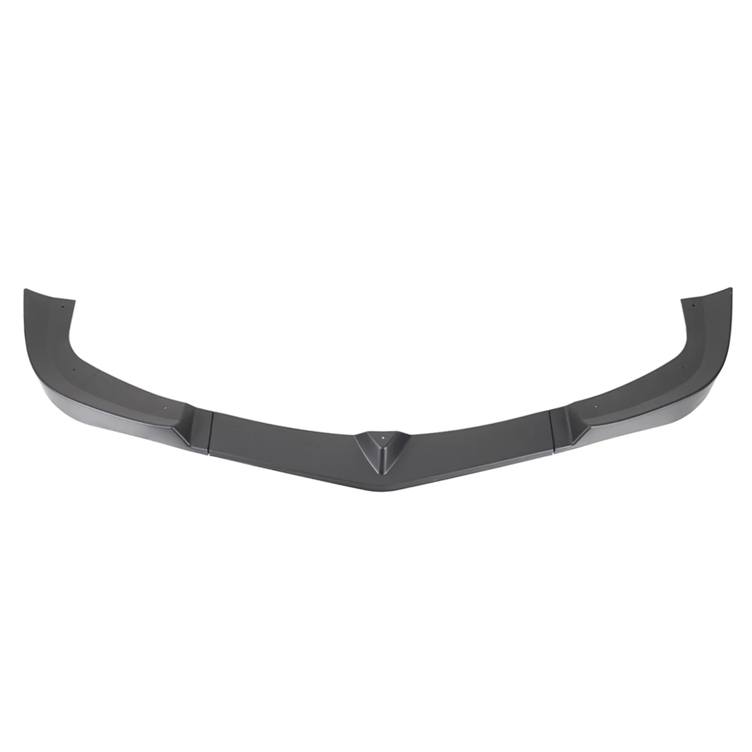 2012-2014 Mercedes Benz W204 C Class Matt Black Front Bumper Lip Splitter Kit - Image 7