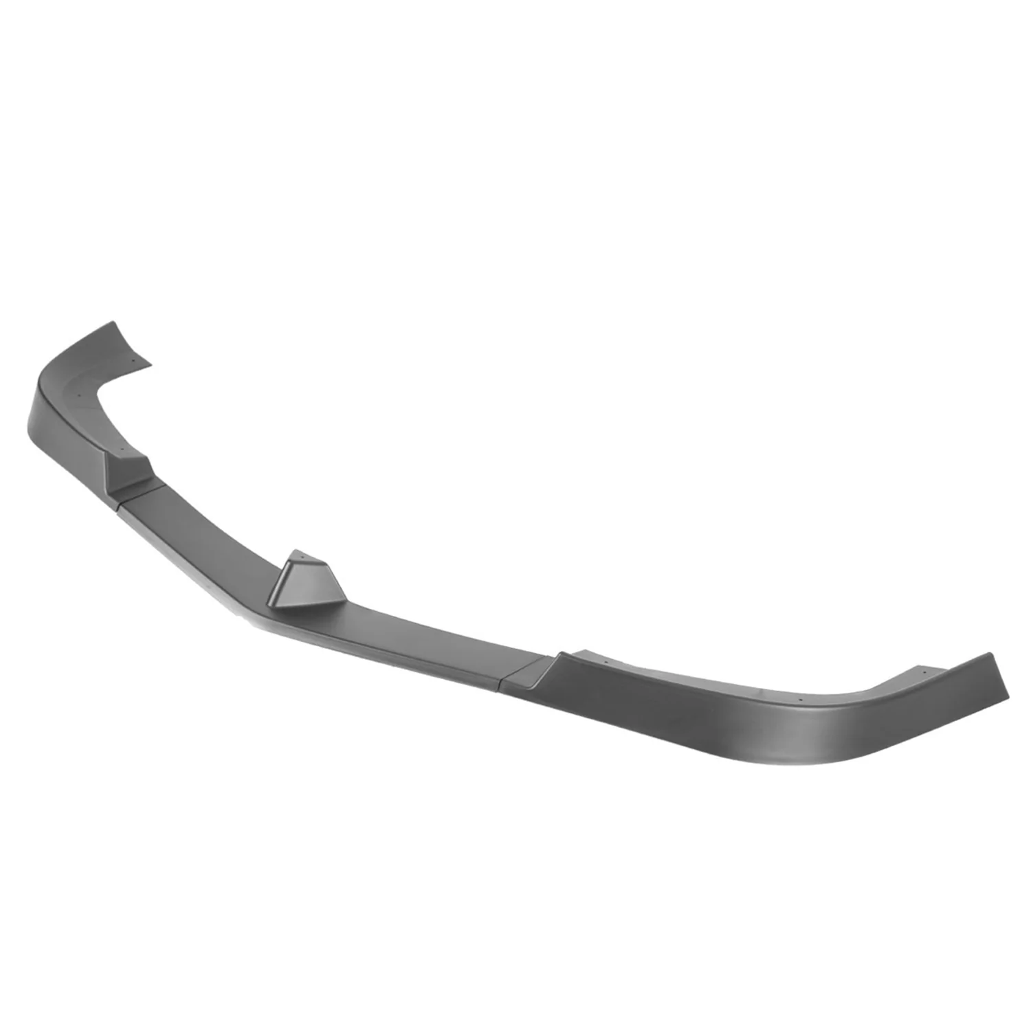 2012-2014 Mercedes Benz W204 C Class Matt Black Front Bumper Lip Splitter Kit - Image 8