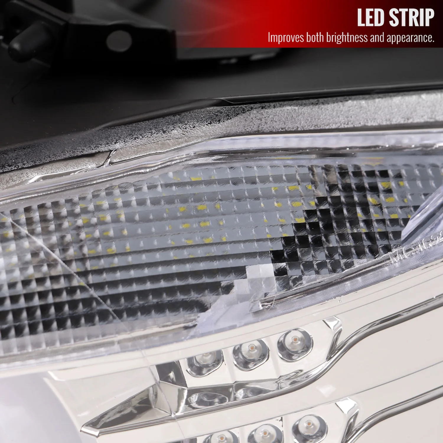2012-2015 BMW F30 3 Series Sedan Dual LED Headlights LED Signal Chrome - Image 5