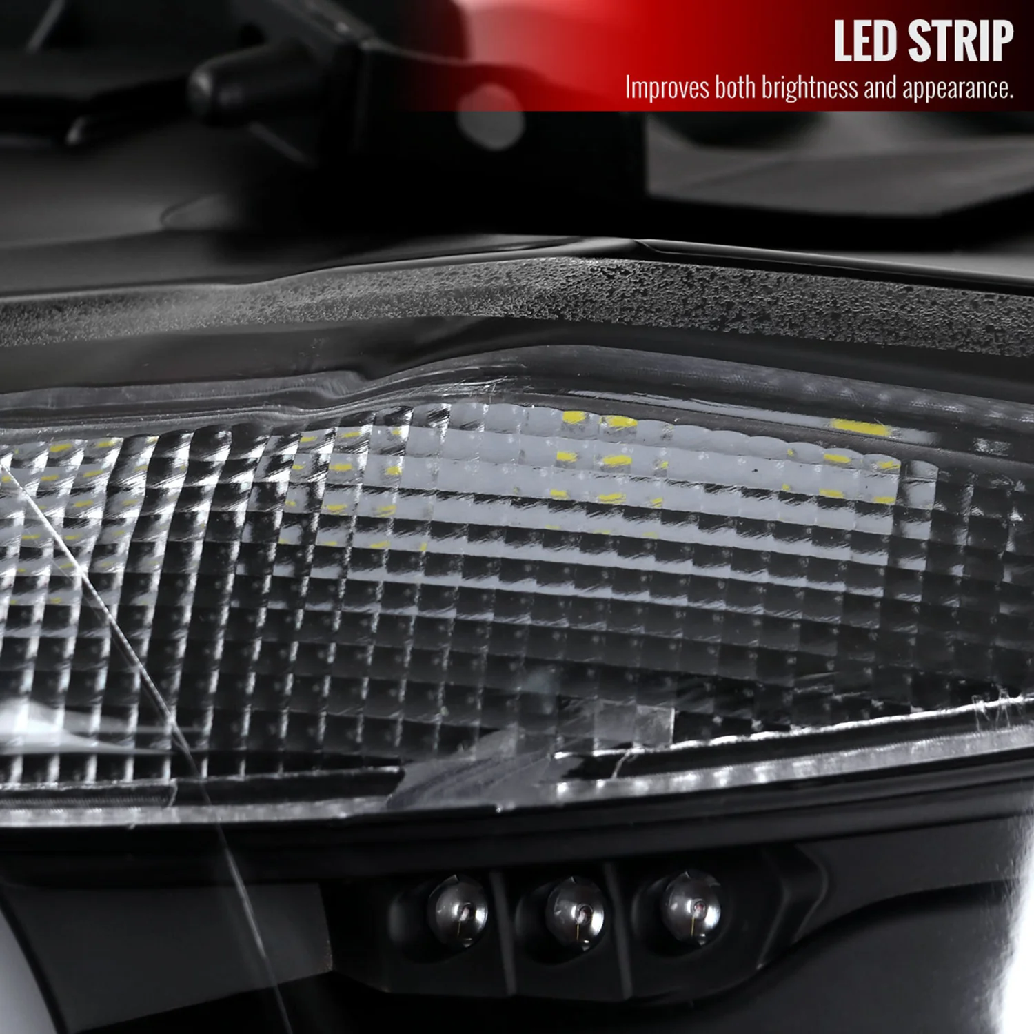 2012-2015 BMW F30 3 Series Sedan Dual LED Headlights LED Signal Matte Black - Image 5