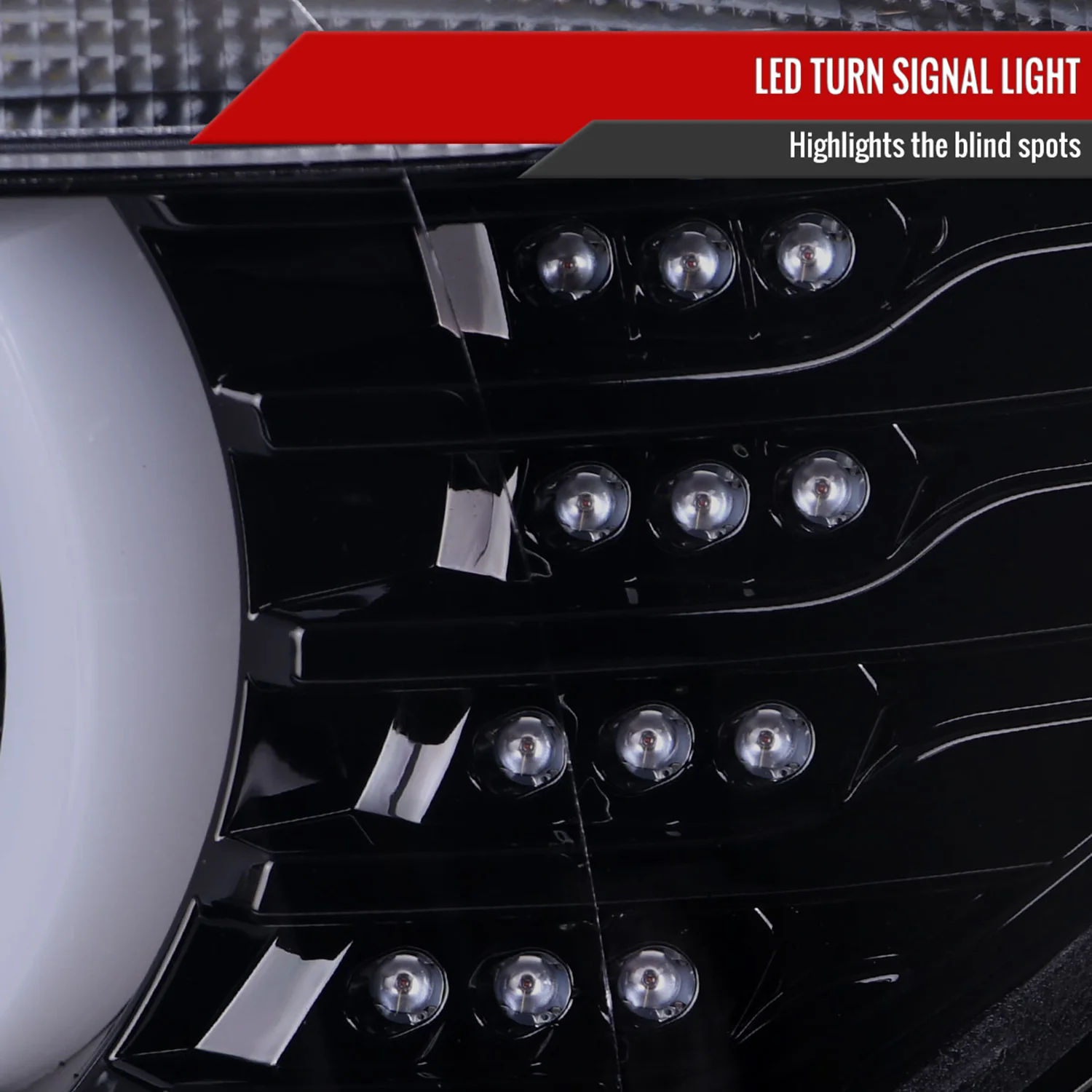 2012-2015 BMW F30 3 Series Sedan Dual U-Bar Headlights LED Signal Lights Smoke - Image 6