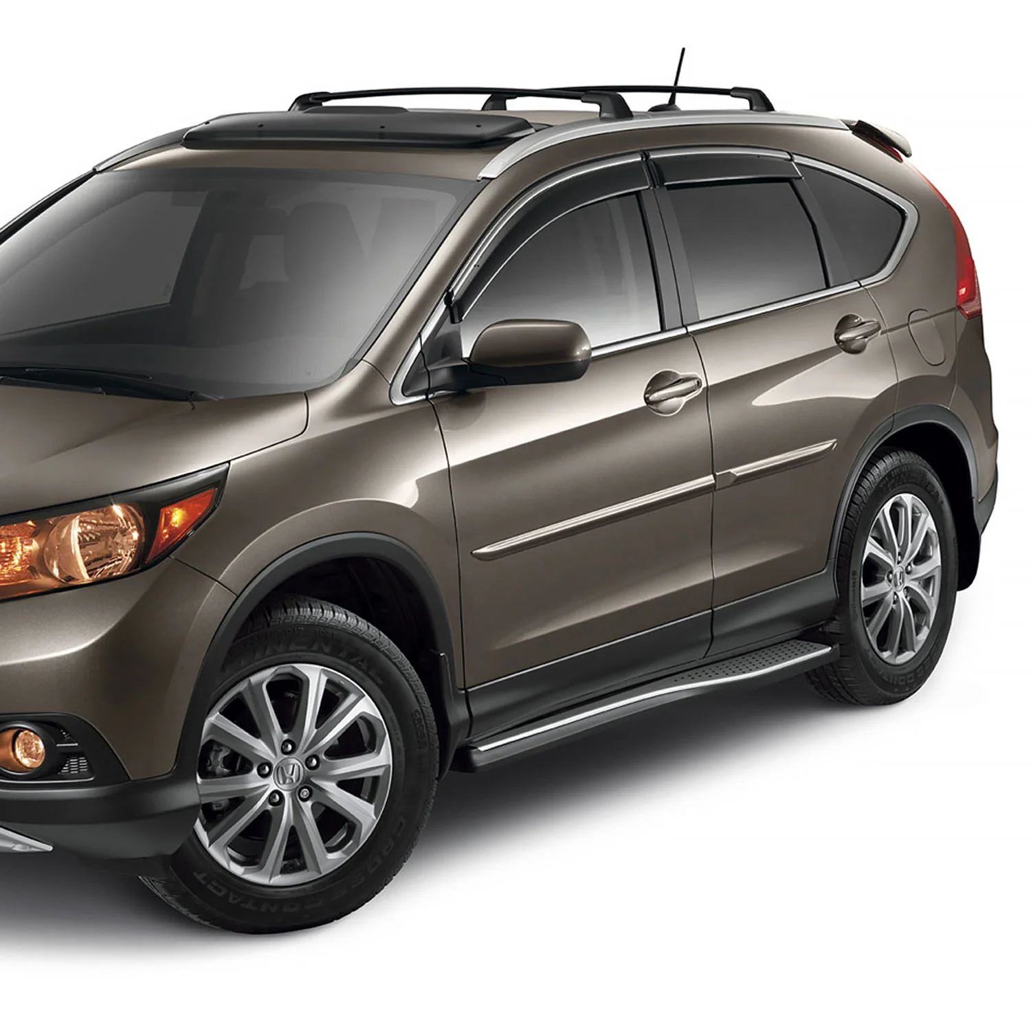 2012-2015 Honda CR-V Aluminum Roof Racks Cross Bars Black - Image 10