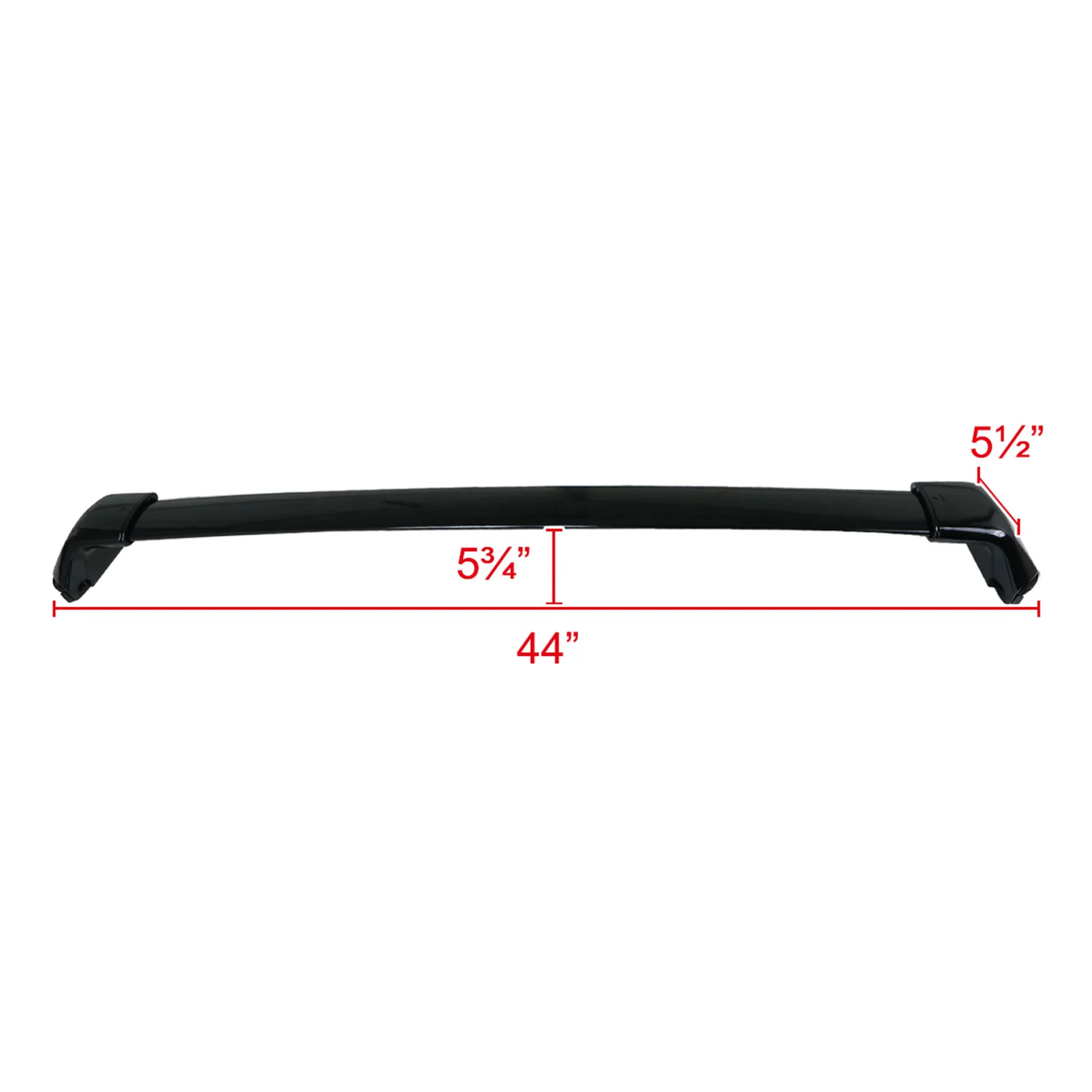 2012-2015 Honda CR-V Aluminum Roof Racks Cross Bars Black - Image 2
