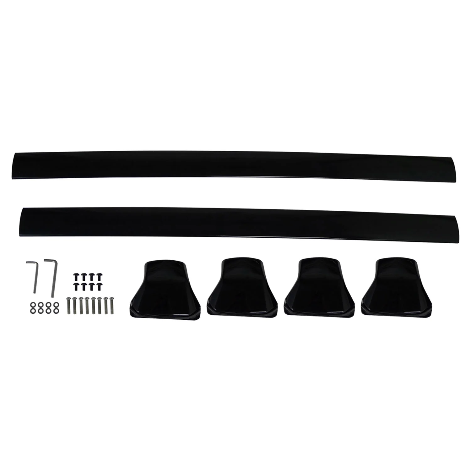 2012-2015 Honda CR-V Aluminum Roof Racks Cross Bars Black - Image 8