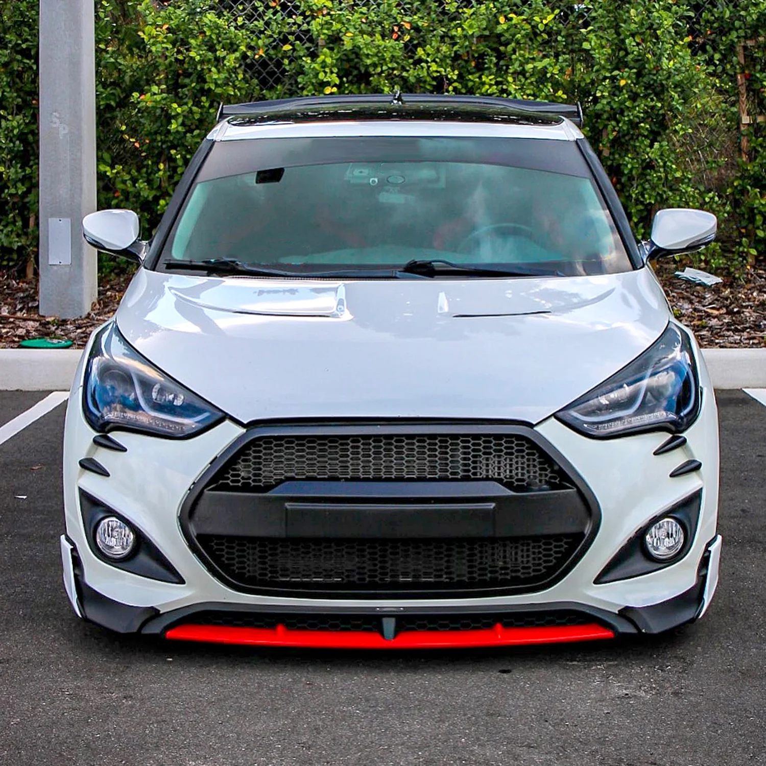 2012-2017 Hyundai Veloster LED Bar Projector Headlights Signal Lights Black - Image 10