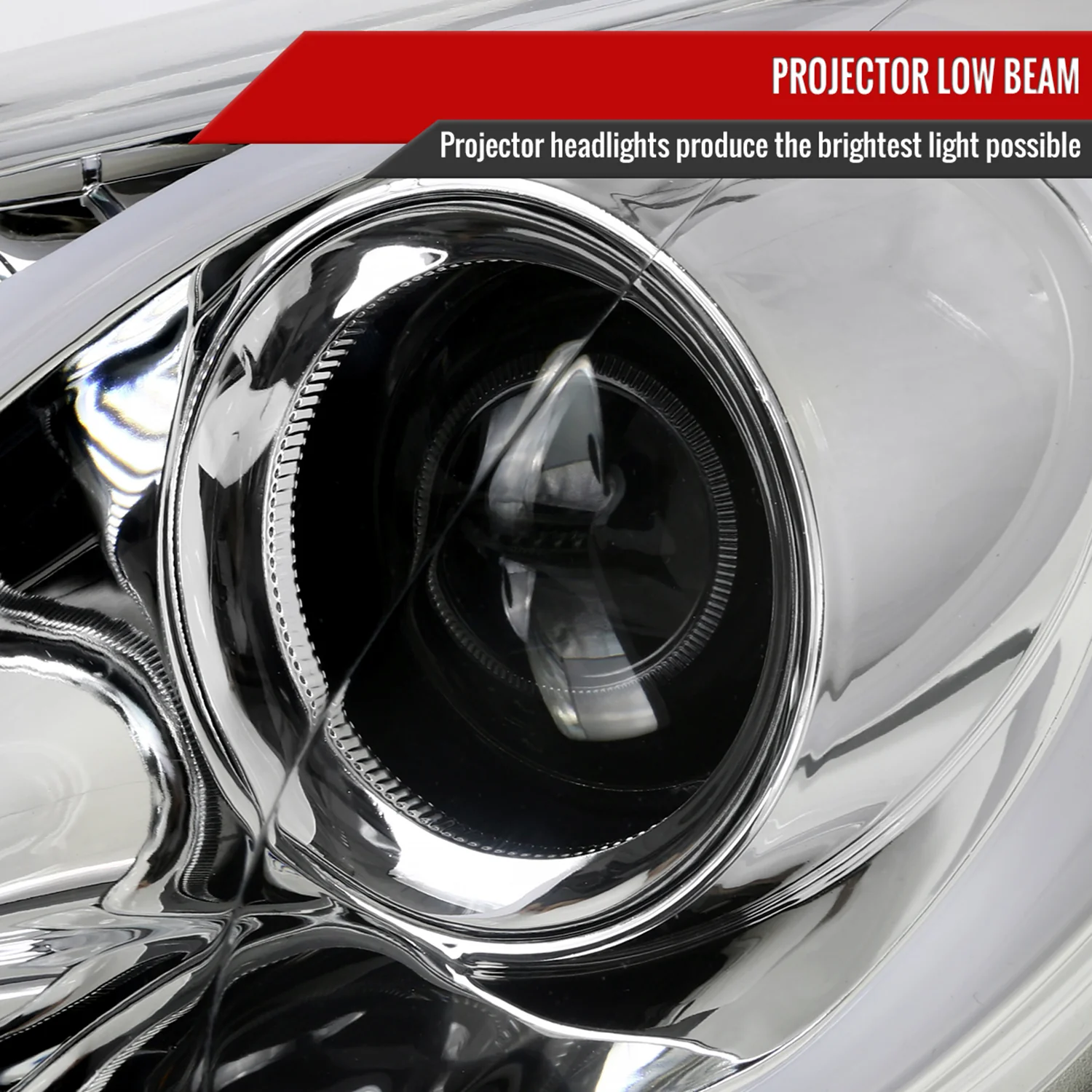 2012-2017 Hyundai Veloster LED Light Bar Headlight Signal Lights Chrome - Image 4