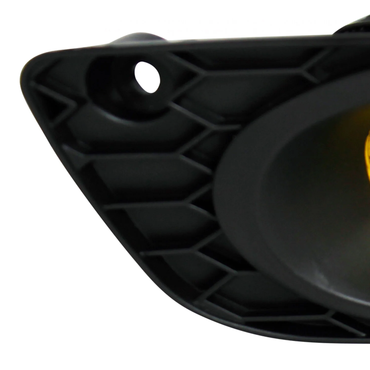 2012 Honda Civic Sedan H11 Fog Lights Kit Chrome Housing/Yellow Lens - Image 2