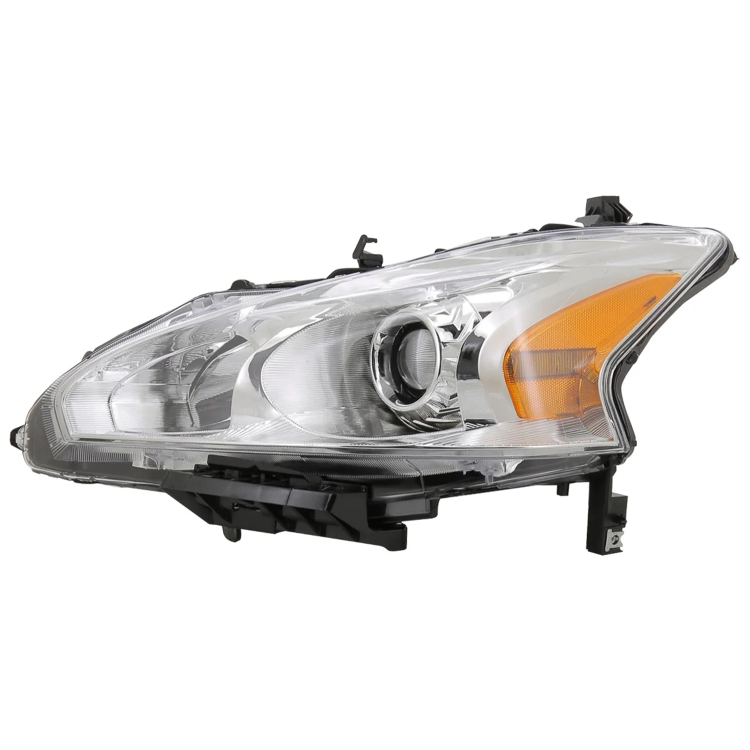 2013-2015 Nissan Altima Clear Projector Headlight Amber Reflector Driver Side - Image 7