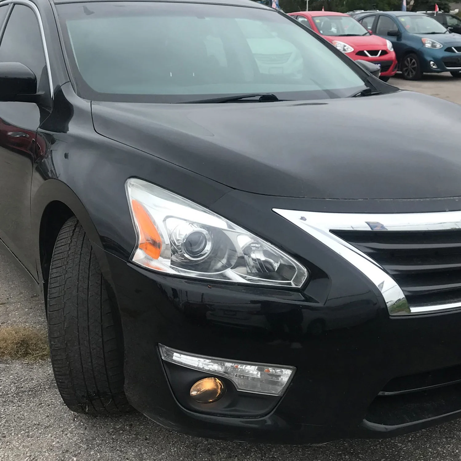 2013-2015 Nissan Altima Projector Headlight Amber Reflector Passenger Side - Image 10