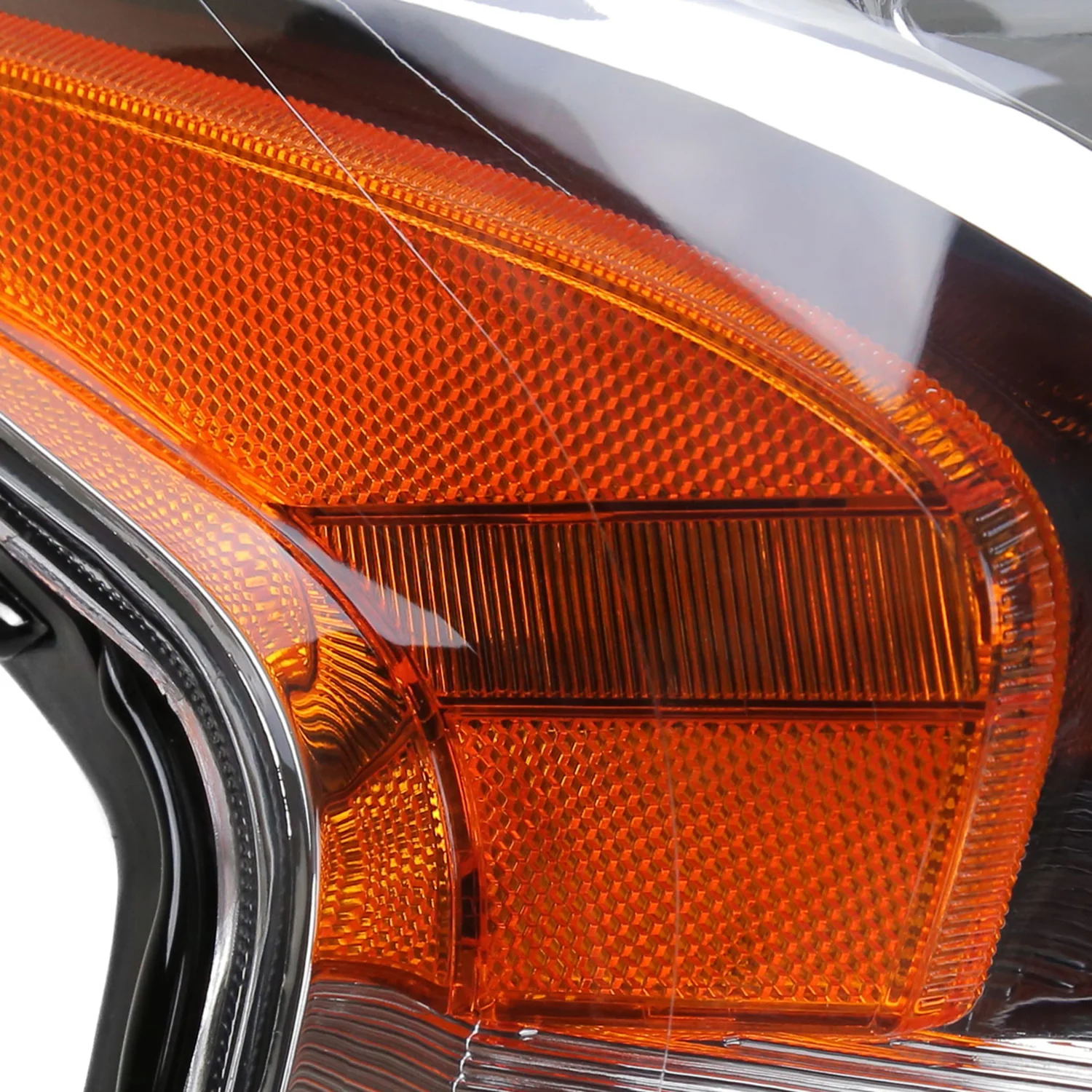2013-2015 Nissan Altima Projector Headlight Amber Reflector Passenger Side - Image 4