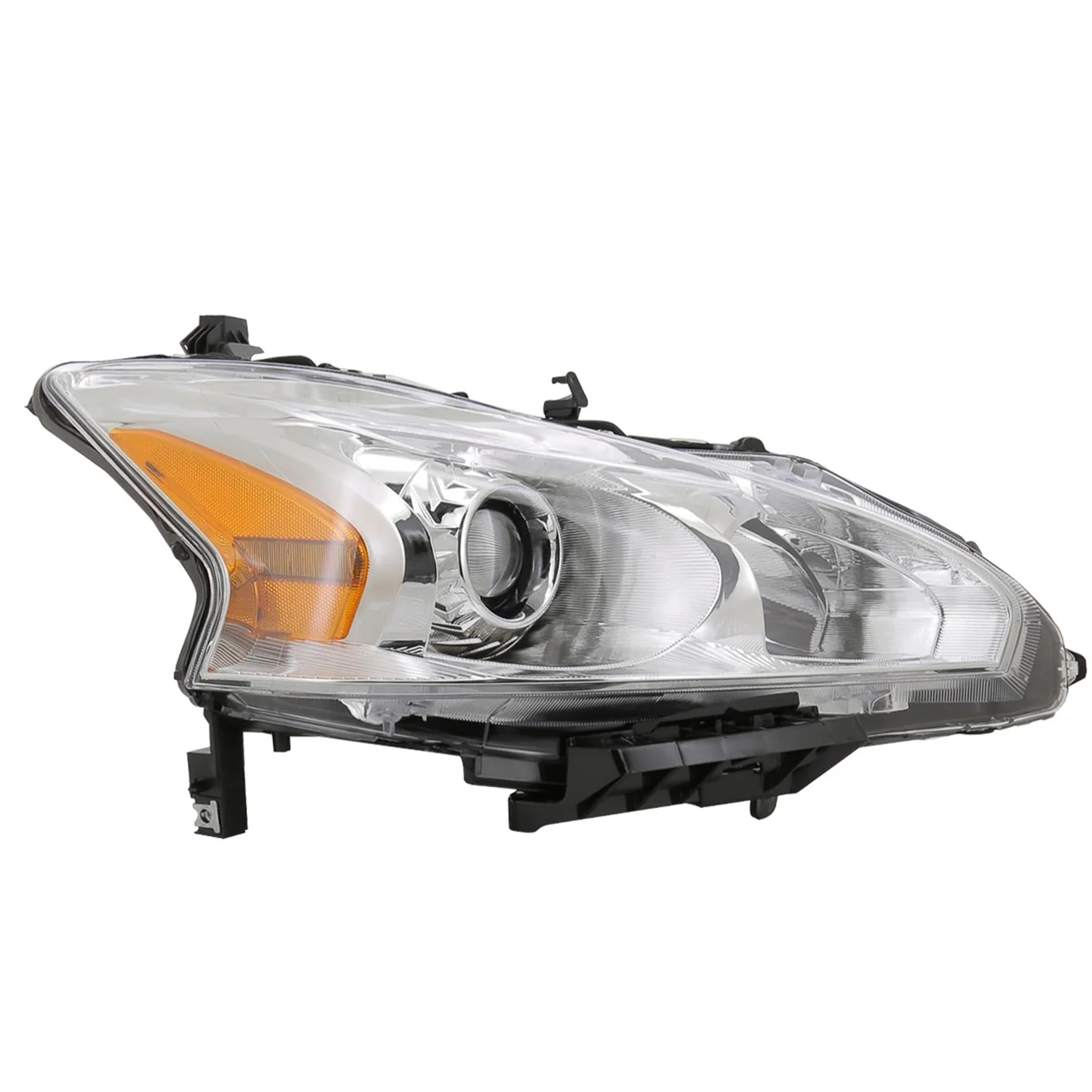 2013-2015 Nissan Altima Projector Headlight Amber Reflector Passenger Side - Image 7