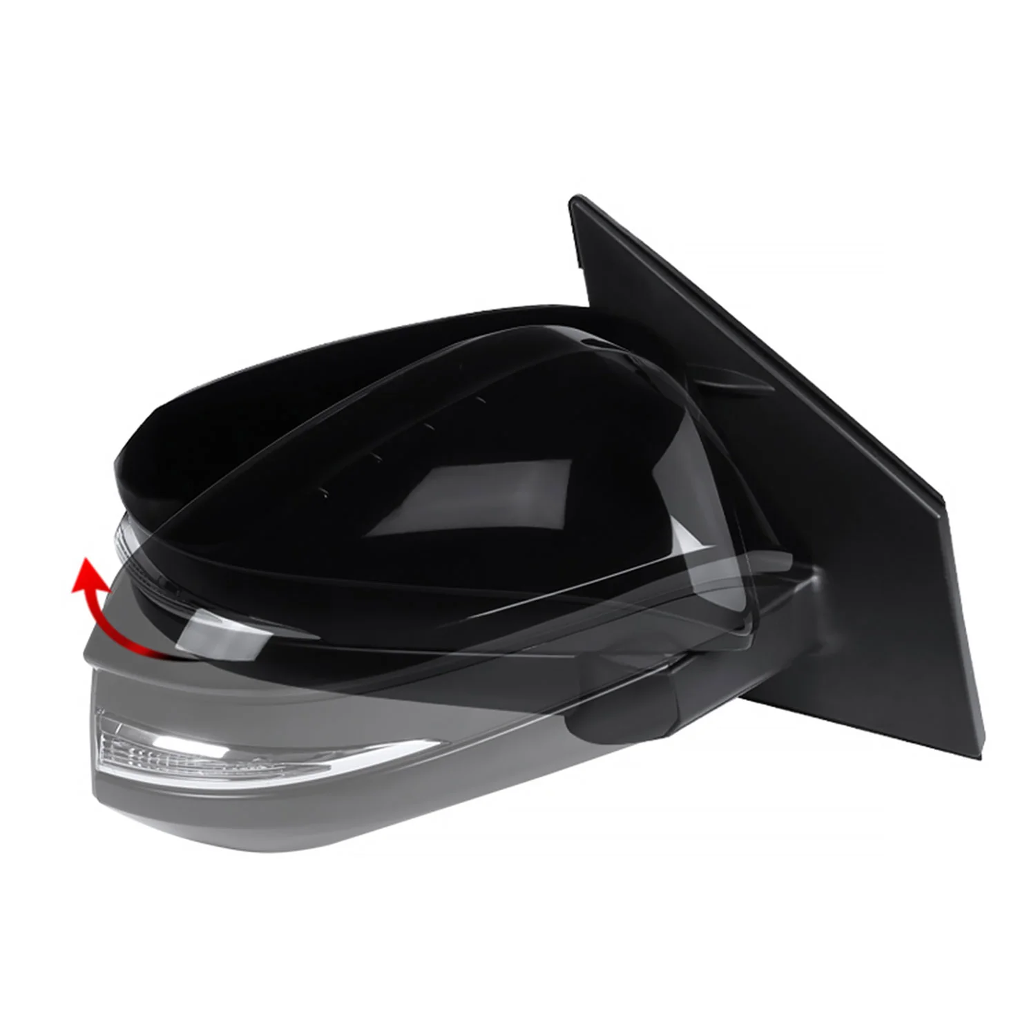 2013-2015 Toyota RAV4 Black 7Pin Heated Side Mirror LED Turn Signal Passenger - Image 7