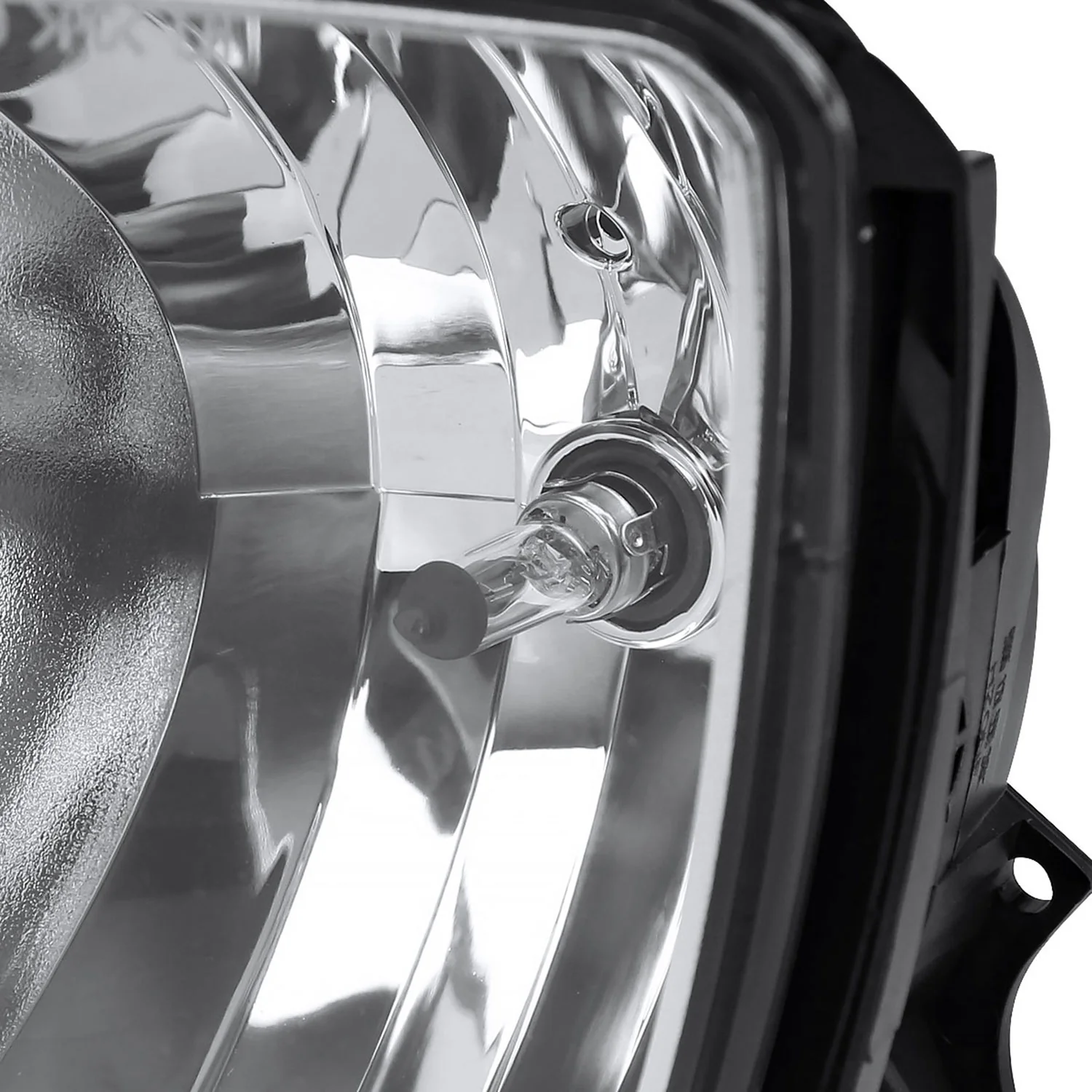 2013-2018 Dodge RAM 1500 9006 Fog Lights Kit Chrome Housing/Clear Lens - Image 2
