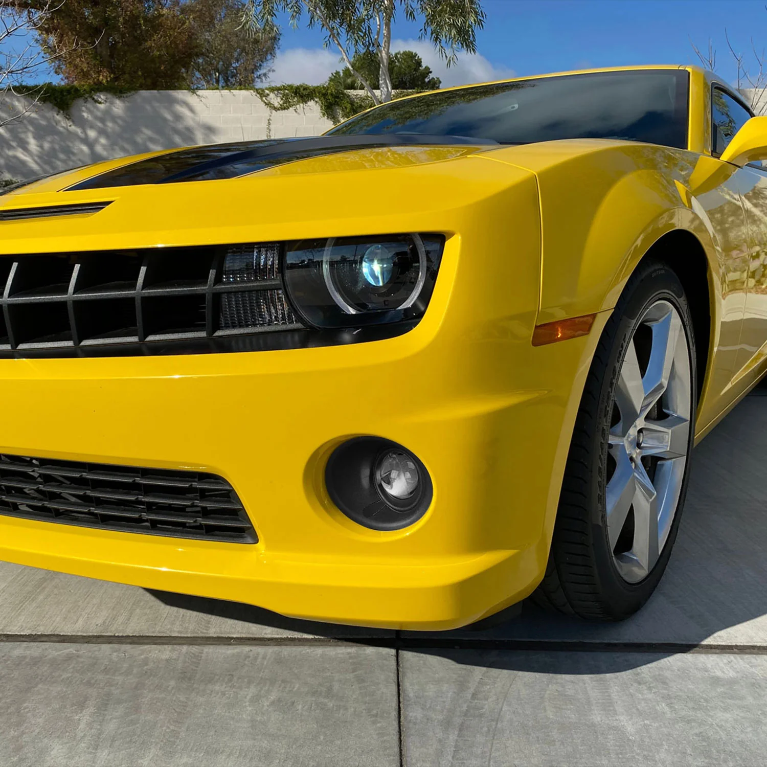 2014-2015 Chevy Camaro 3.6L V6 12V/55W H11 Projector Fog Lights Kit Chrome - Image 10