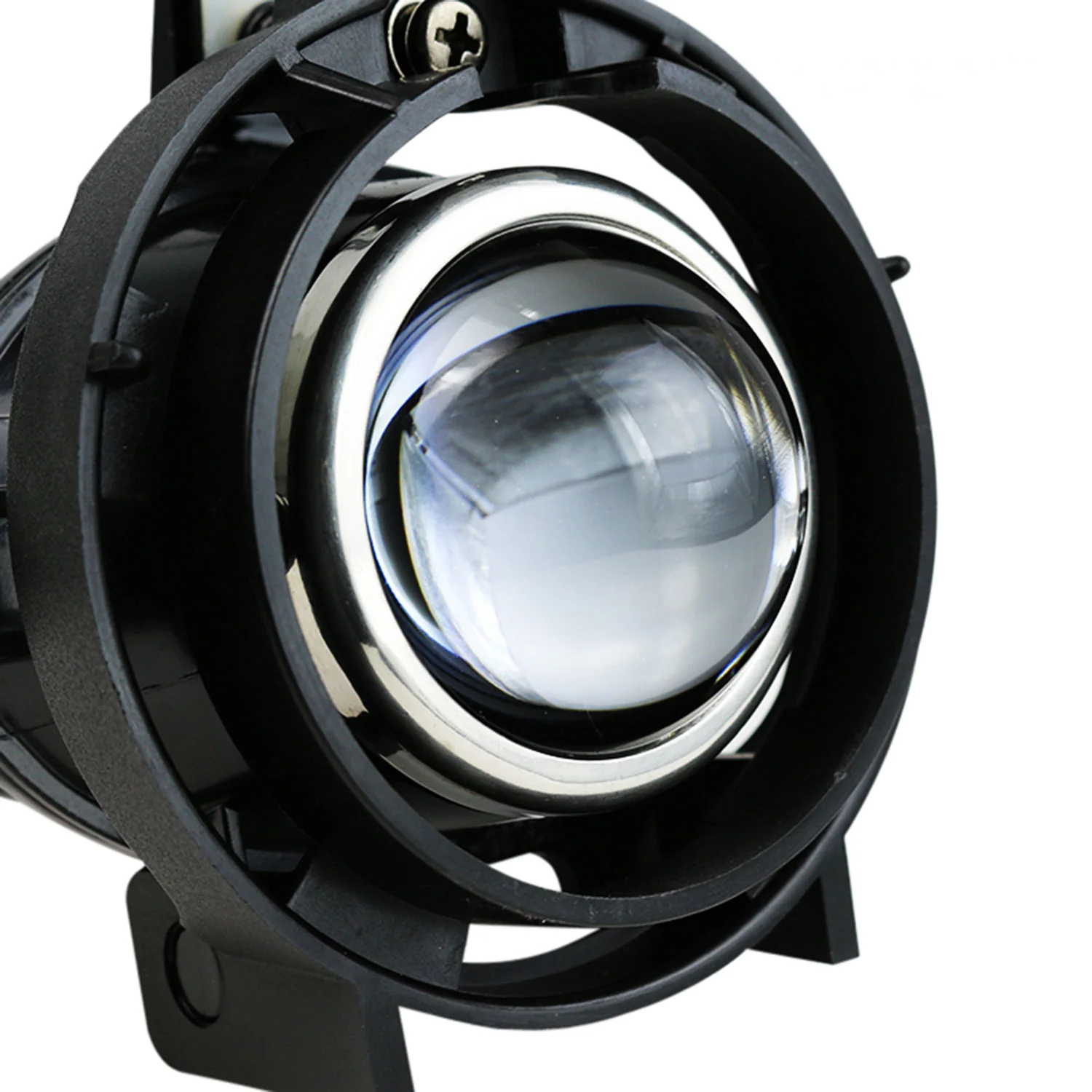 2014-2015 Chevy Camaro 3.6L V6 H11 Projector Fog Lights Kit Chrome/Clear Lens - Image 6