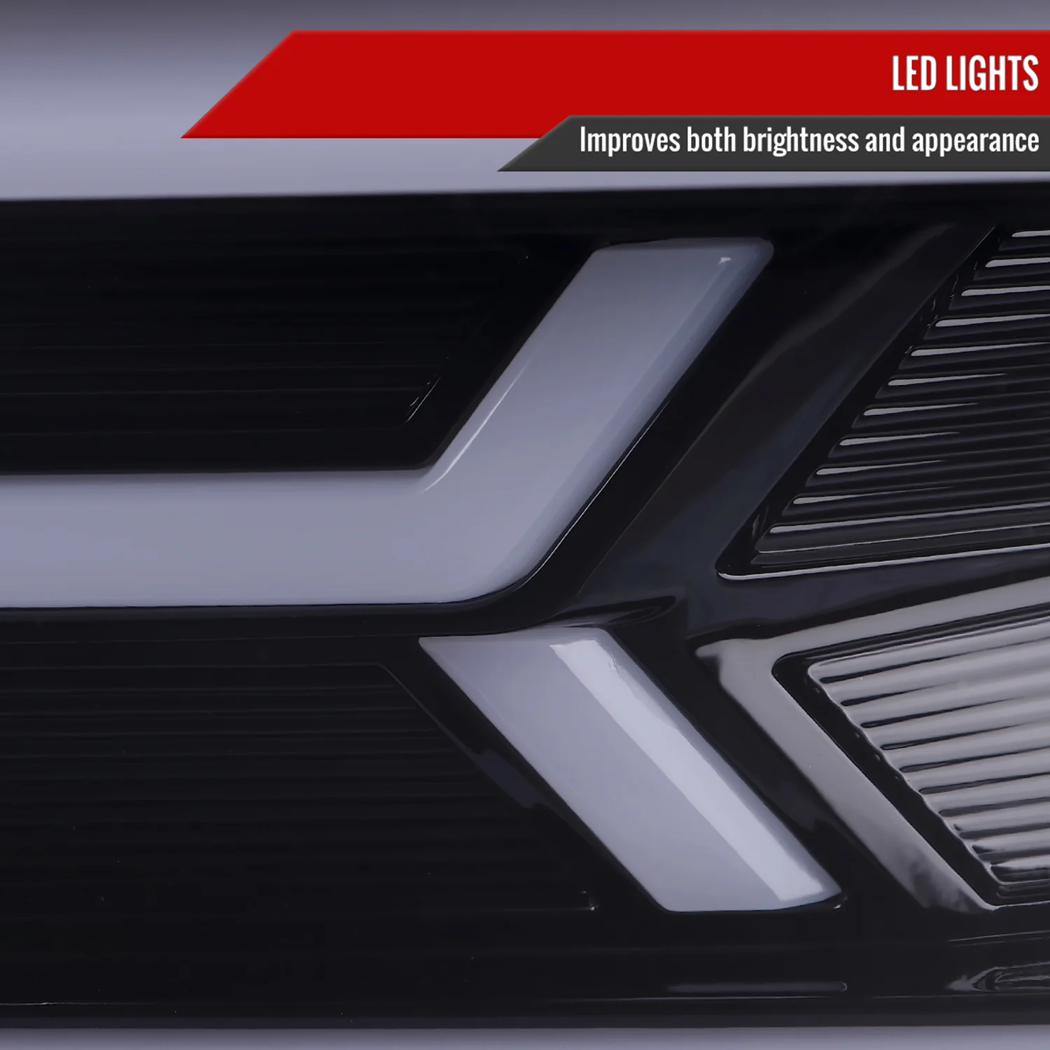2014-2015 Chevy Camaro LED Projector Headlights Turn Signal Lights Smoke - Image 5