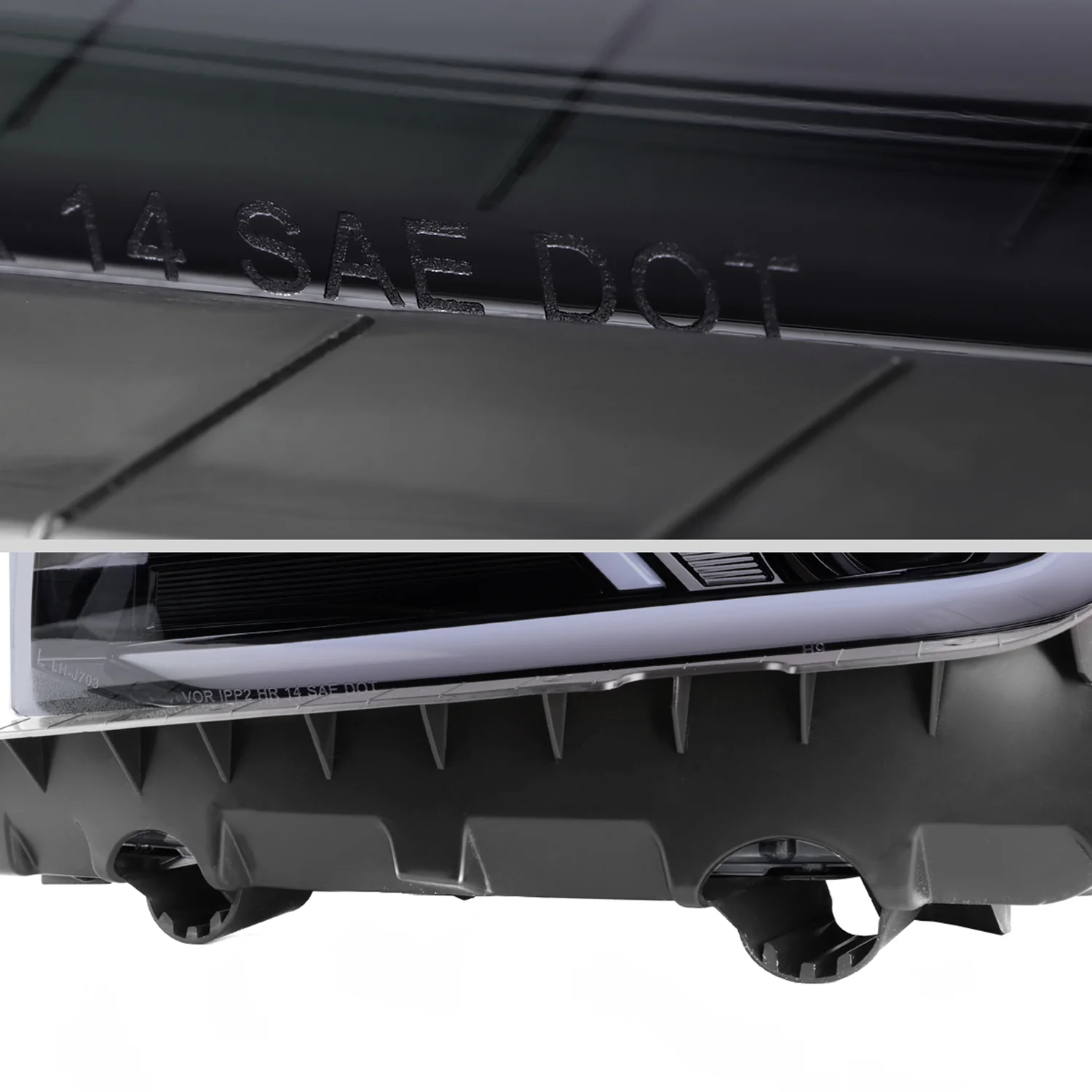 2014-2015 Chevy Camaro LED Projector Headlights Turn Signal Lights Smoke - Image 6
