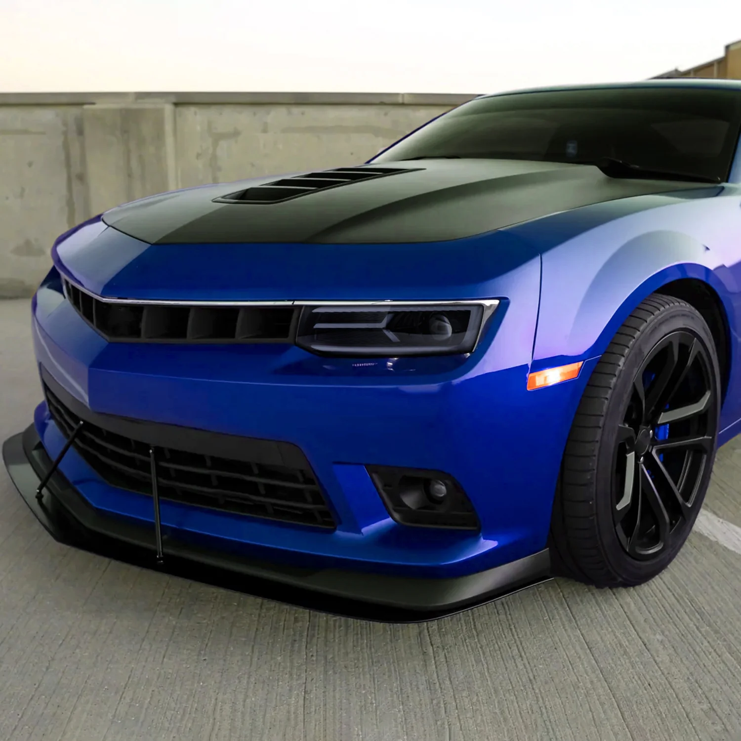 2014-2015 Chevy Camaro LED Projector Headlights Turn Signal Lights Smoke - Image 9