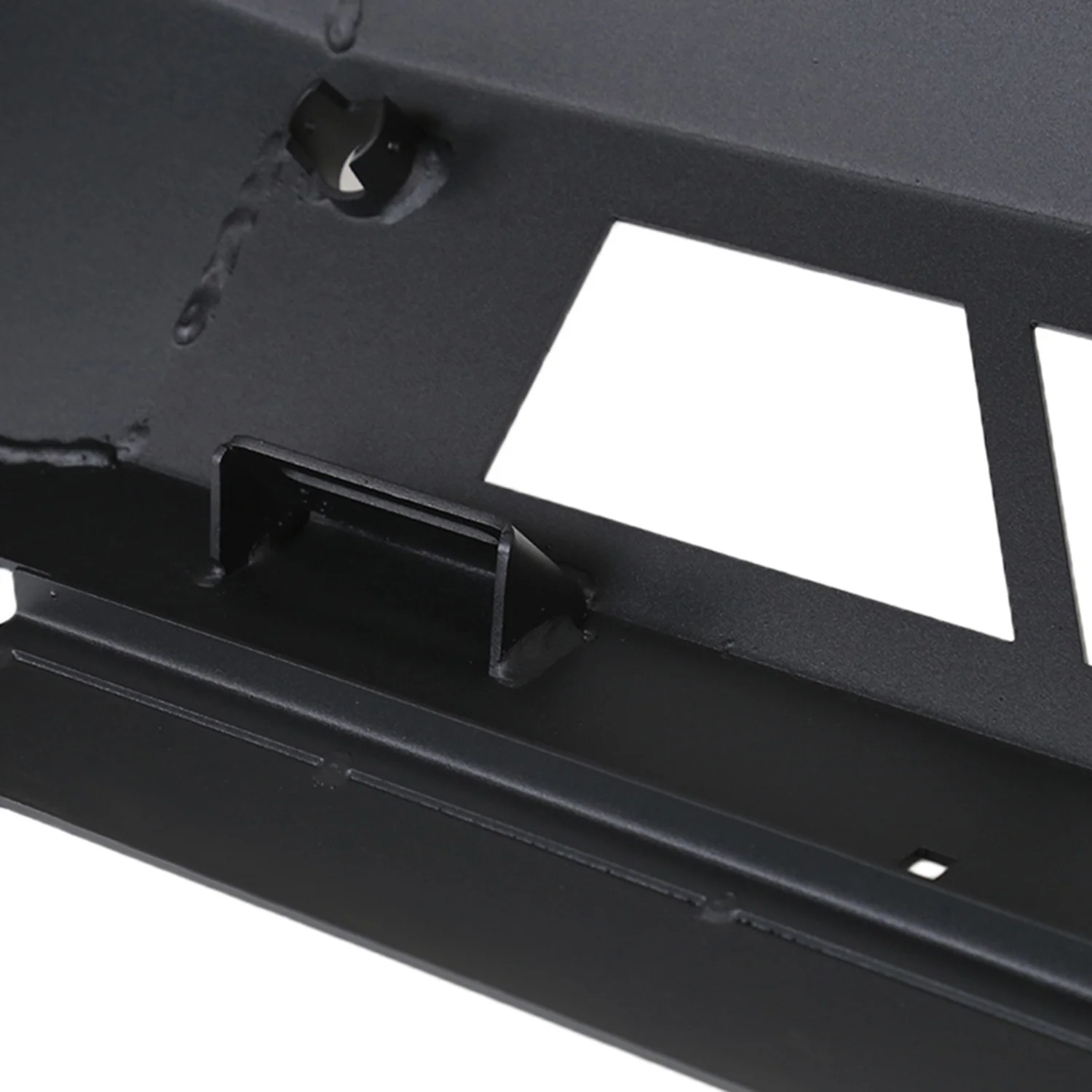2014-2015 Chevy Silverado 1500 Heavy Duty Steel Front Bumper LED Light Ports - Image 8
