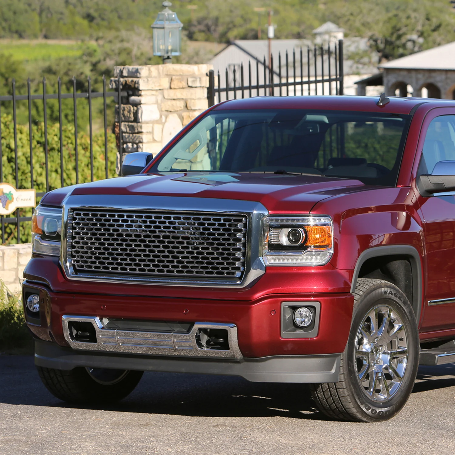 2014-2015 GMC Sierra 1500 Denali Chrome ABS Front Skid Plate - Image 10