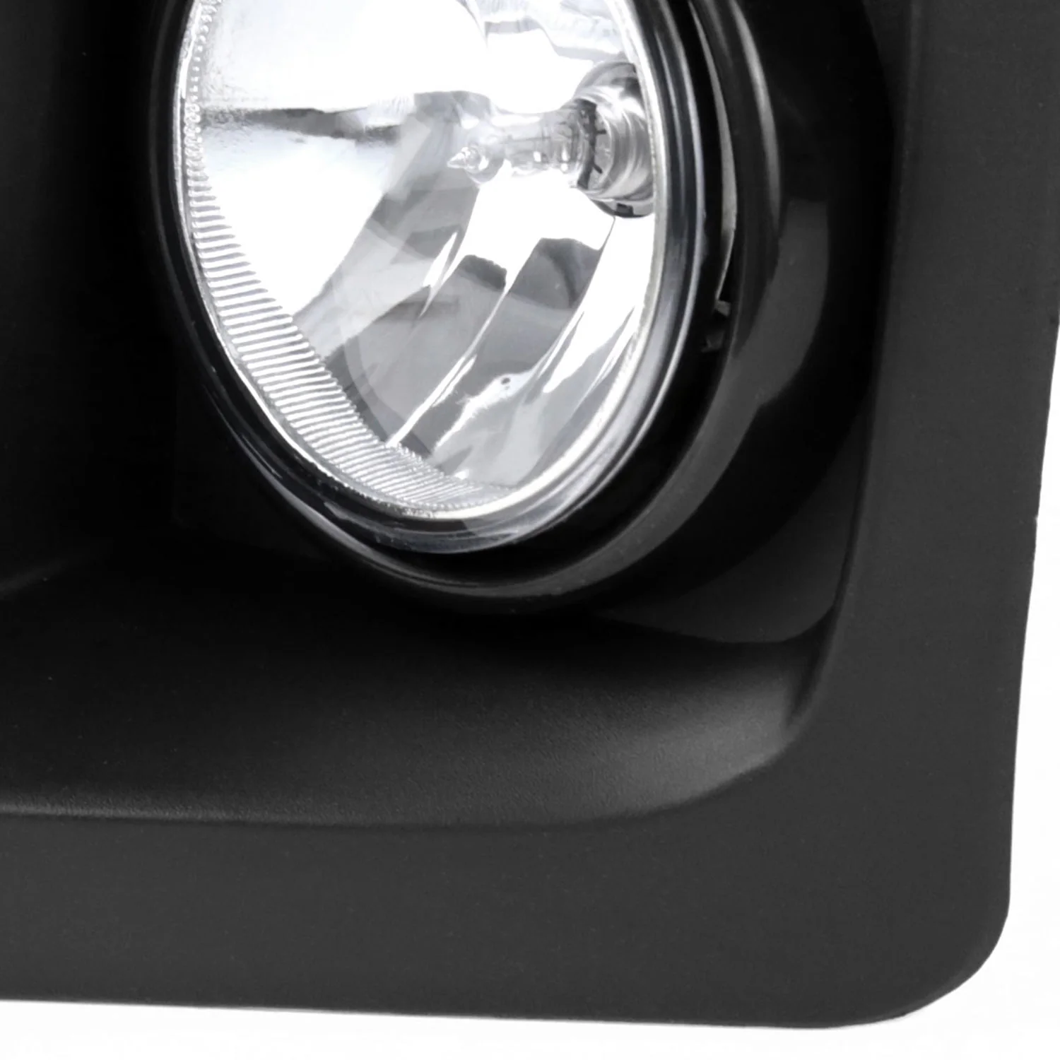 2014-2015 GMC Sierra 1500 H3 Fog Lights Chrome Housing/Clear Lens - Image 4