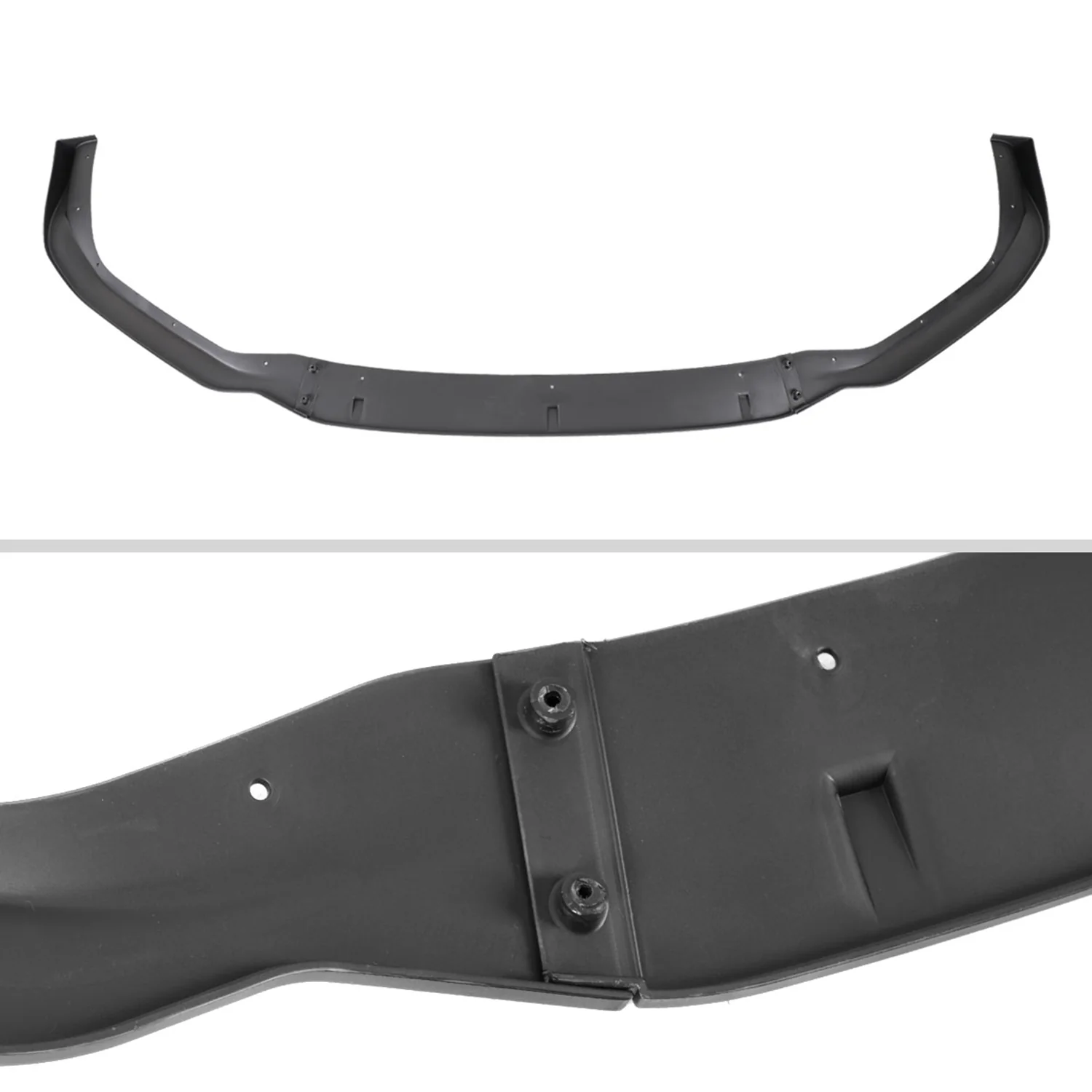 2014-2016 Lexus IS250 F-Sport Glossy Black 3PC Front Bumper Lip Splitter Kit - Image 6