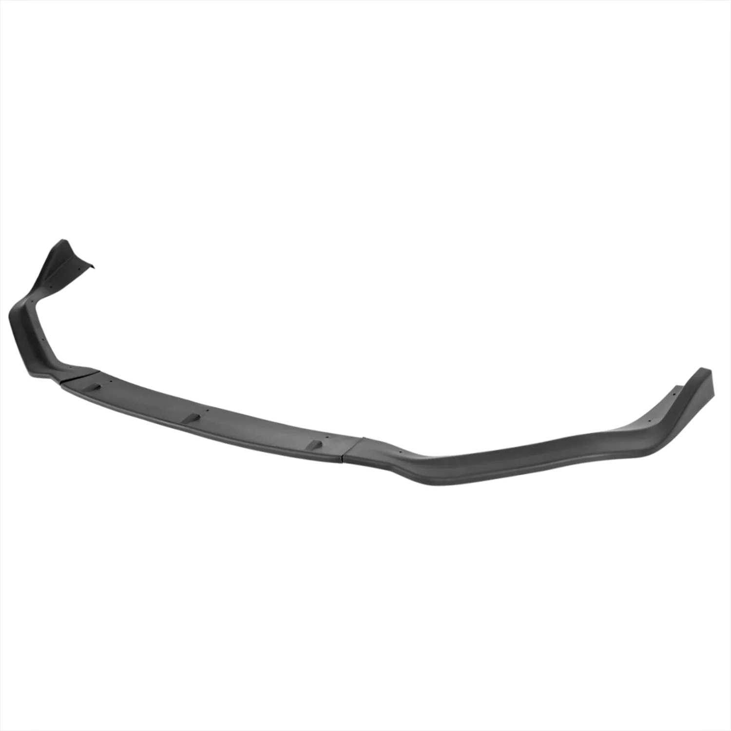 2014-2016 Lexus IS250 F-Sport Matte Black 3PC Front Bumper Lip Splitter Kit