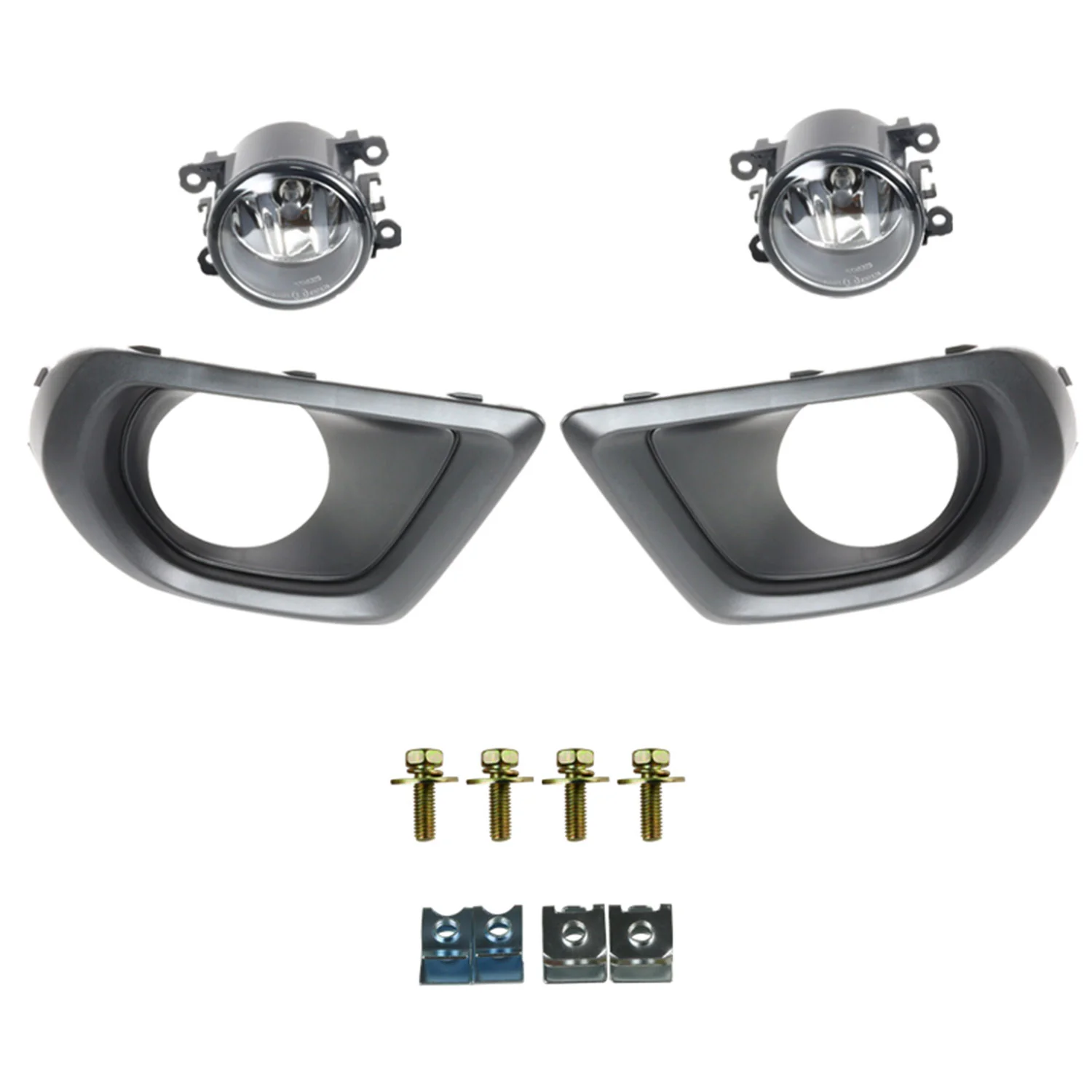 2014-2015 Subaru Forester IV Pre-Facelift H11 Fog Lights Chrome Housing/Clear Lens - Image 7