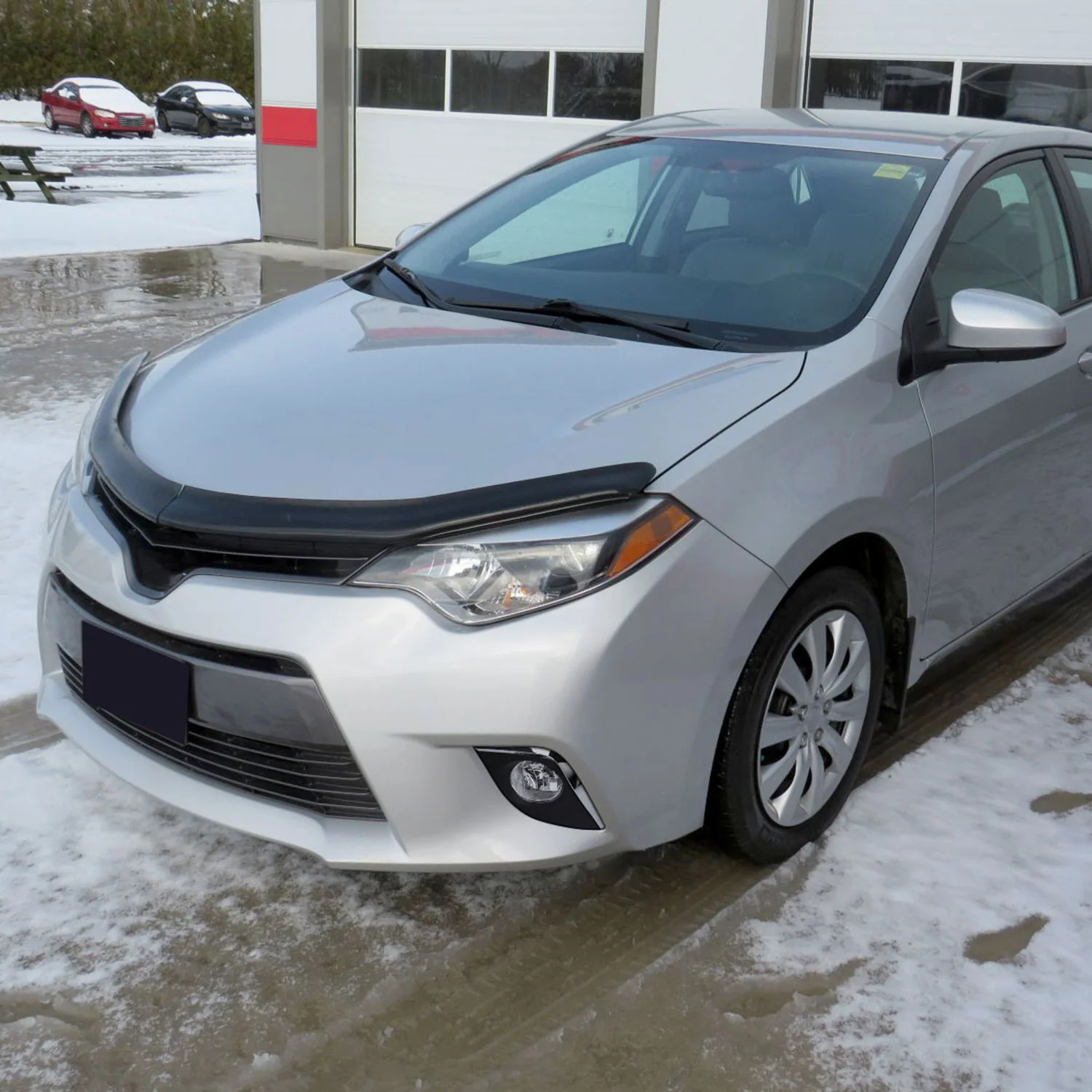 2014-2016 Toyota Corolla H16 Silver Bezel Fog Lights Kit Chrome/Clear Lens - Image 9