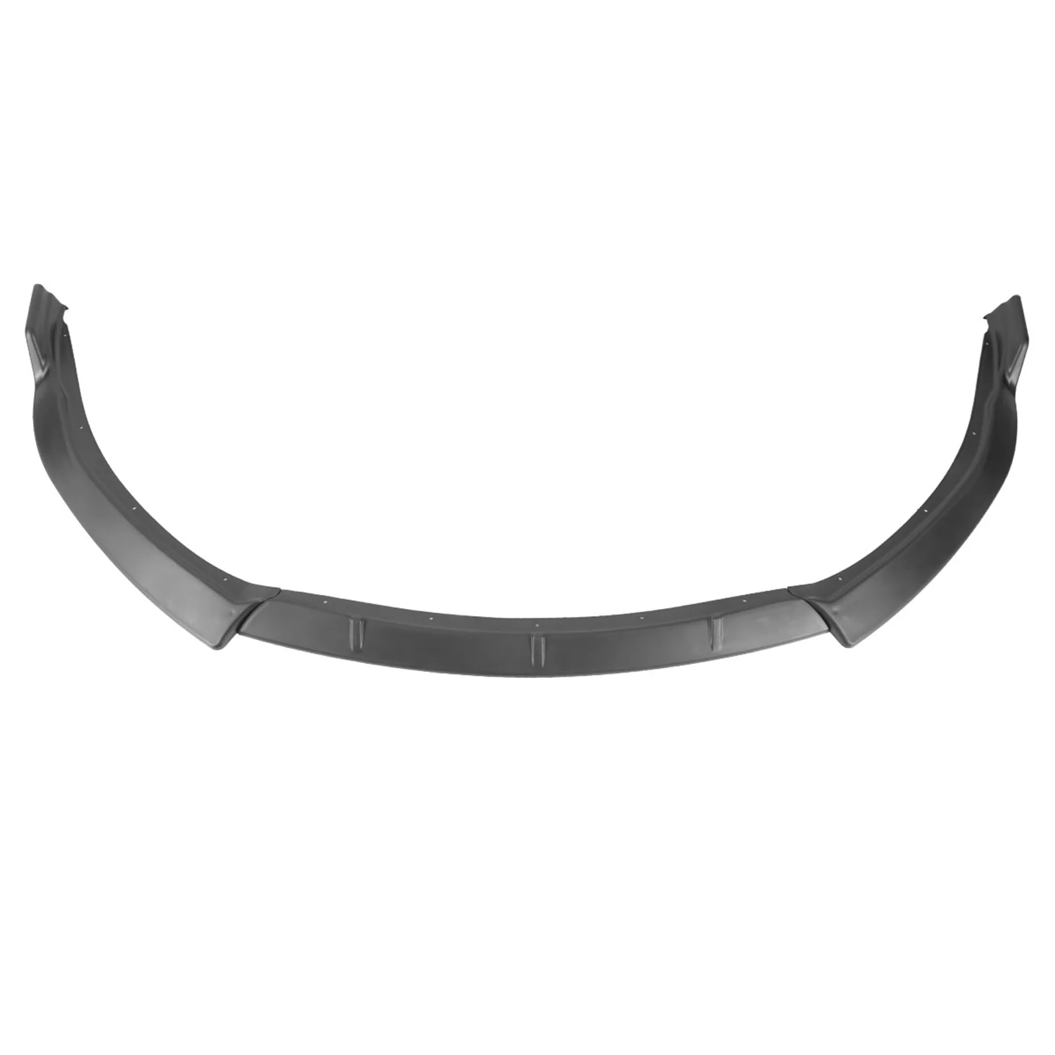 2014-2016 Toyota Corolla LE/L Matte Black 3PC Front Bumper Lip Splitter Kit - Image 7