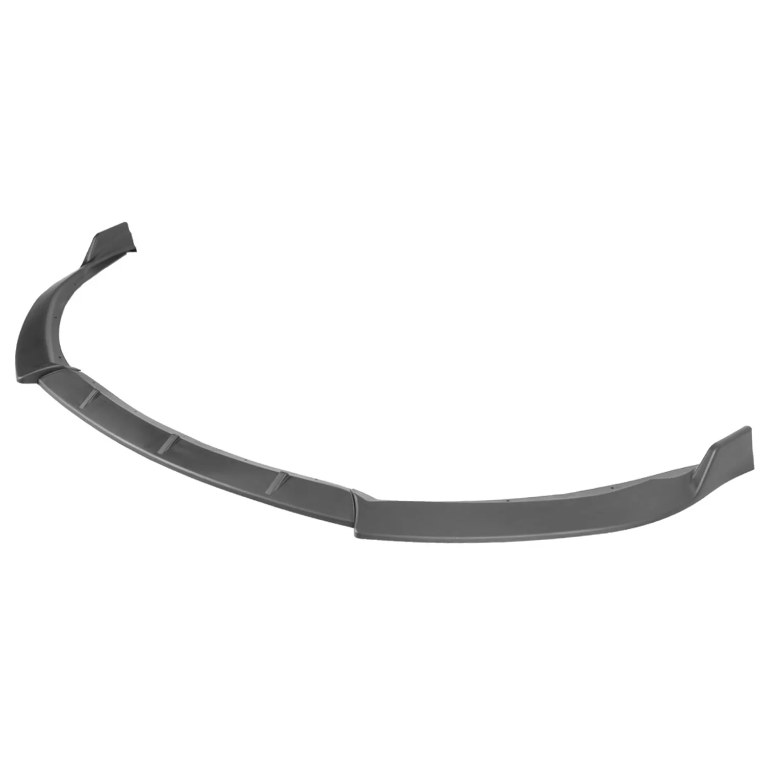 2014-2016 Toyota Corolla LE/L Matte Black 3PC Front Bumper Lip Splitter Kit - Image 8