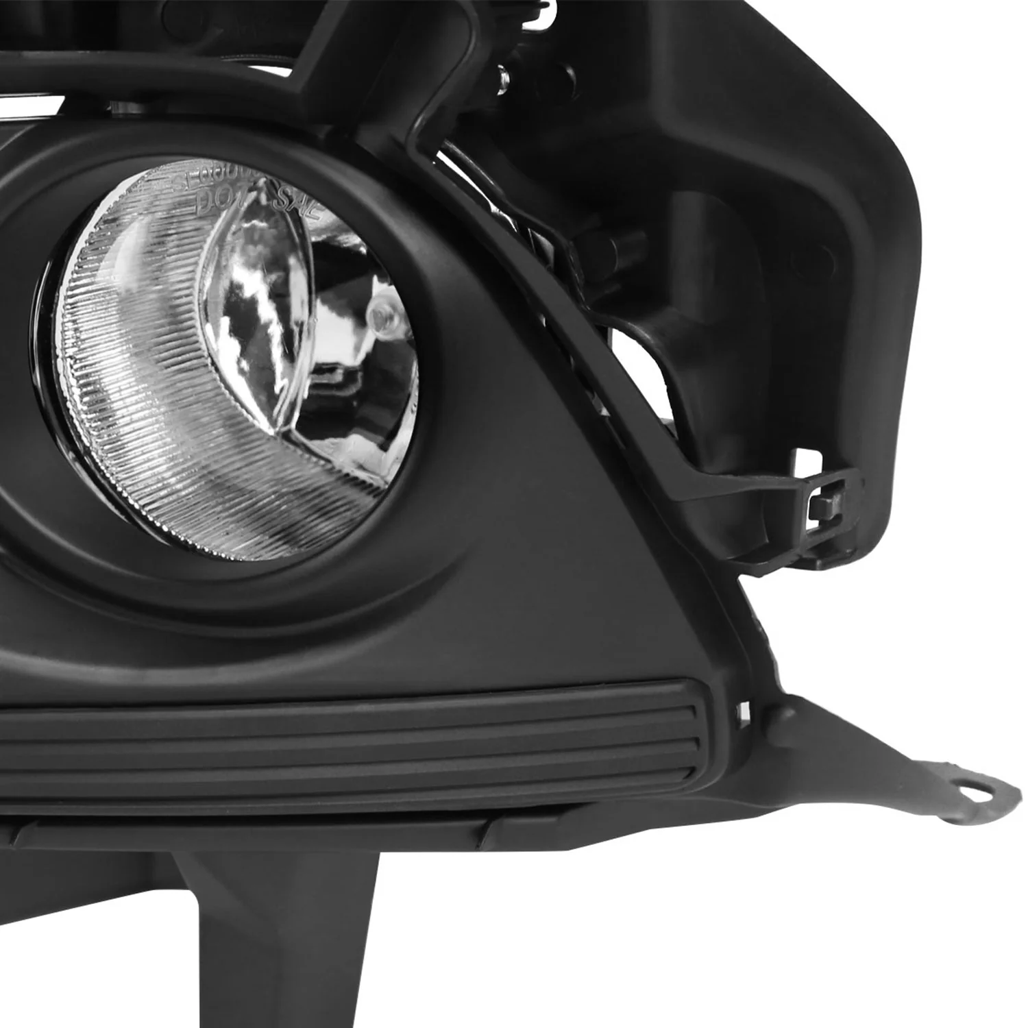 2014-2016 Toyota Highlander H16 Fog Lights Kit Chrome Housing/Clear Lens - Image 4