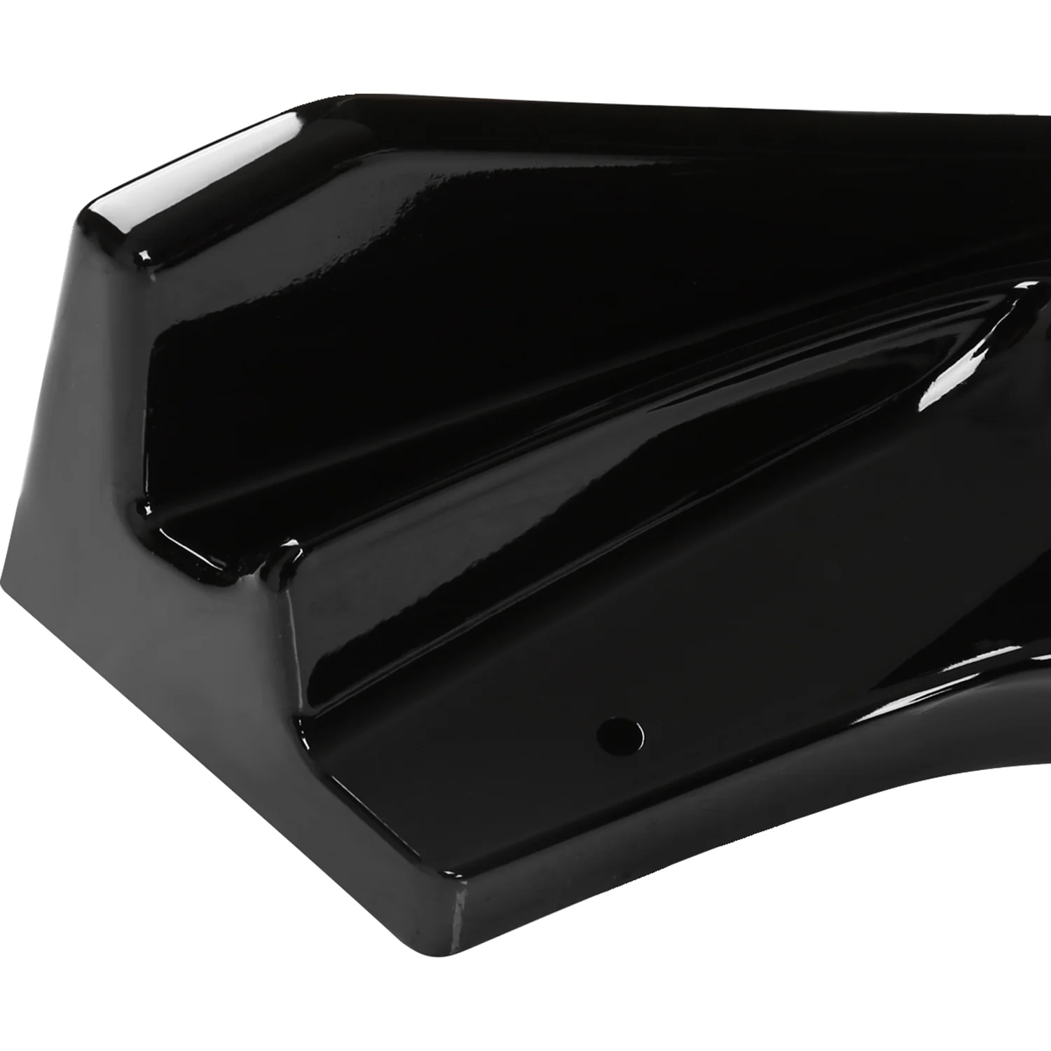 2014-2017 Honda Fit Glossy Black Polypropylene 3Pcs Bumper Lip Spoiler - Image 4