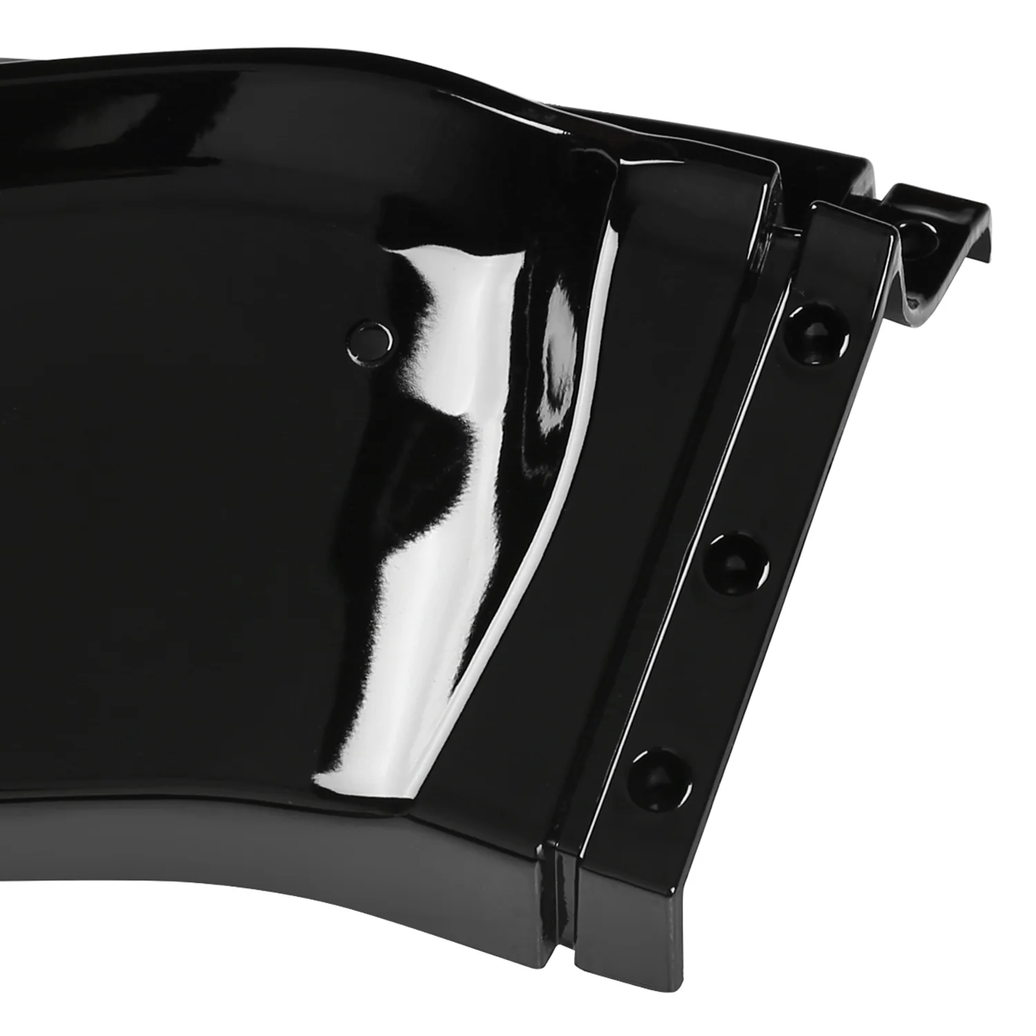 2014-2017 Honda Fit Glossy Black Polypropylene 3Pcs Bumper Lip Spoiler - Image 5