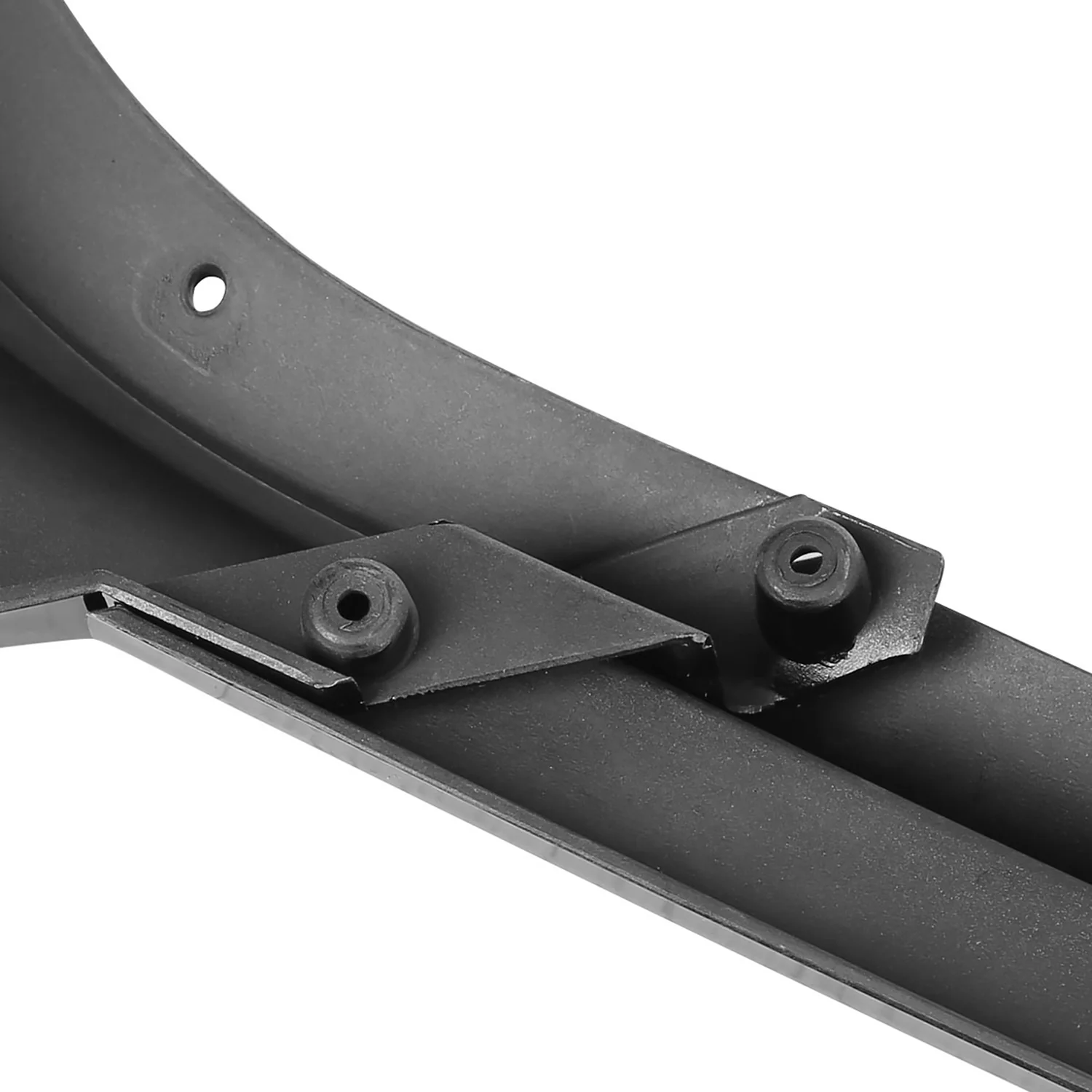 2014-2017 VW Golf Mk7 Glossy Black Polypropylene 3Pcs Bumper Lip Spoiler - Image 7