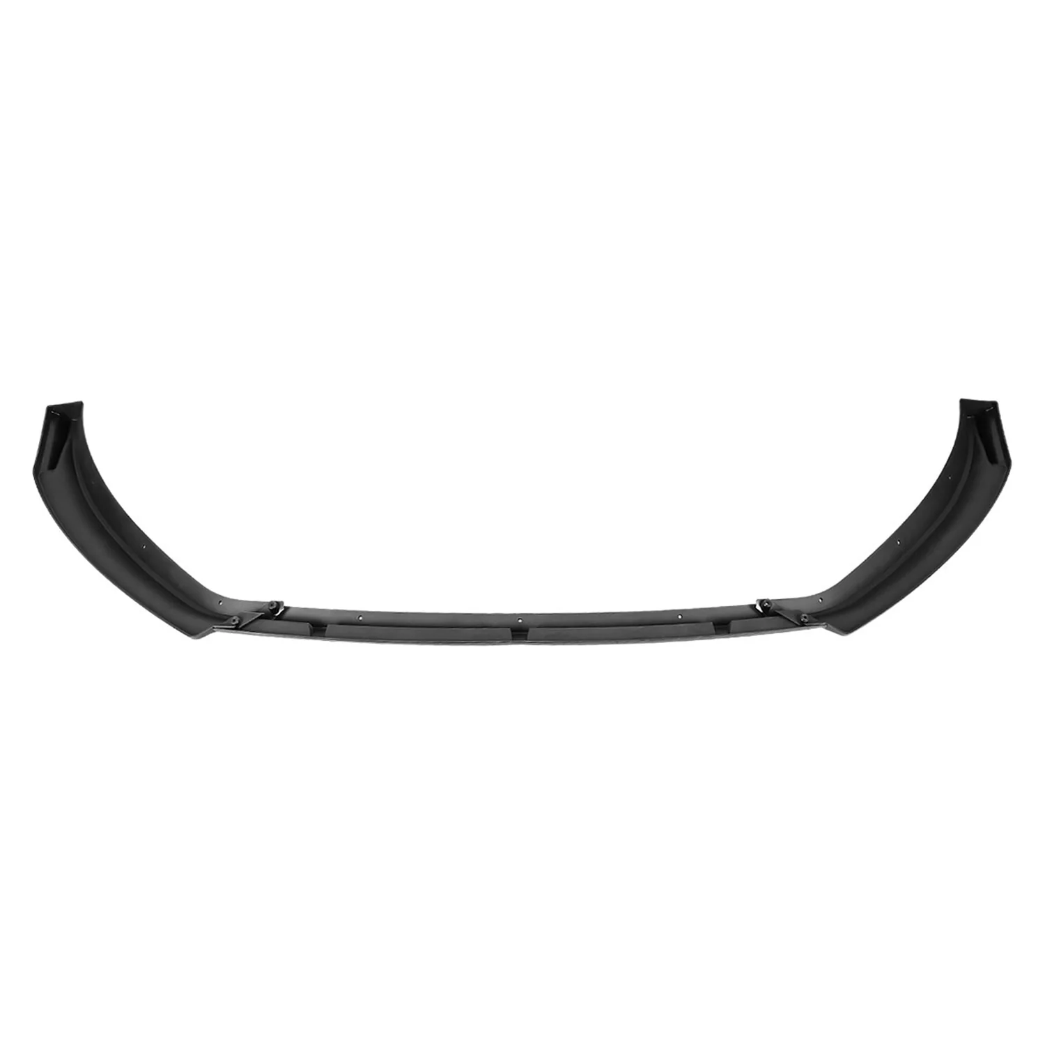 2014-2017 VW Golf Mk7 Glossy Black Polypropylene 3Pcs Bumper Lip Spoiler - Image 8