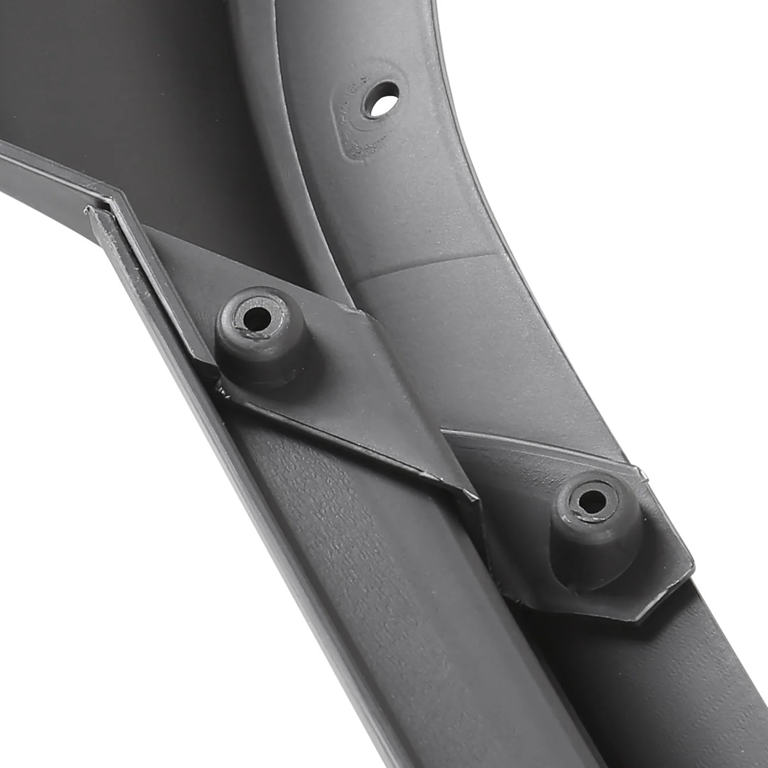 2014-2017 VW Golf Mk7 Matte Black Polypropylene 3Pcs Bumper Lip Spoiler - Image 6