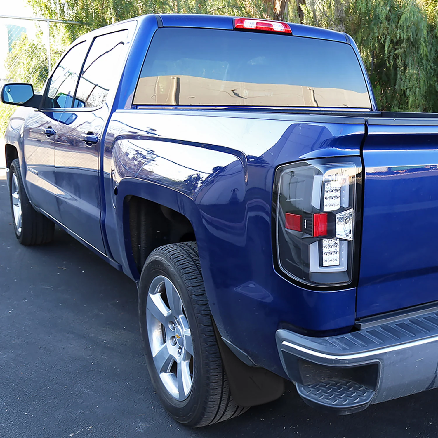 2014-2018 Chevy Silverado 1500/2500HD/3500HD Front&Rear Mud Flap Splash Guards - Image 9