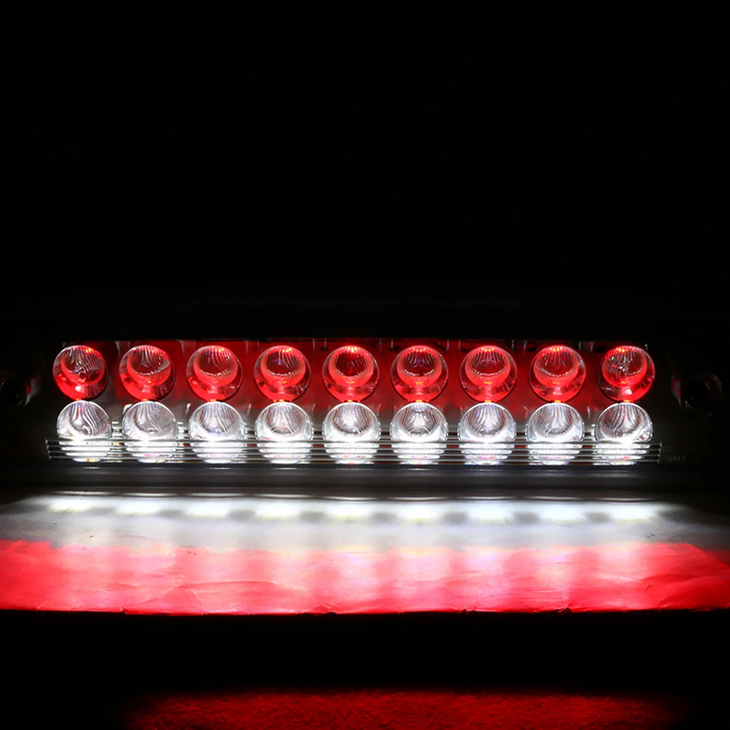 2014-2018 Chevy Silverado/ GMC Sierra LED 3rd Brake Light Chrome/Clear Lens - Image 2