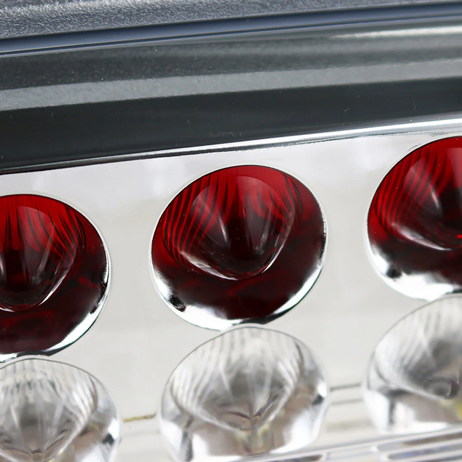 2014-2018 Chevy Silverado/ GMC Sierra V2 LED 3rd Brake Light Chrome/Clear Lens - Image 5