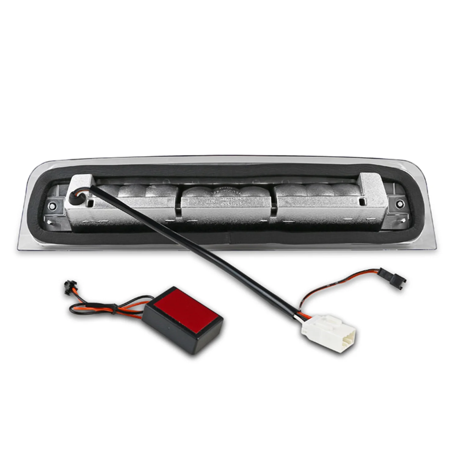 2014-2018 Dodge RAM LED 3rd Brake Light Chrome Housing/Clear Lens - Image 3